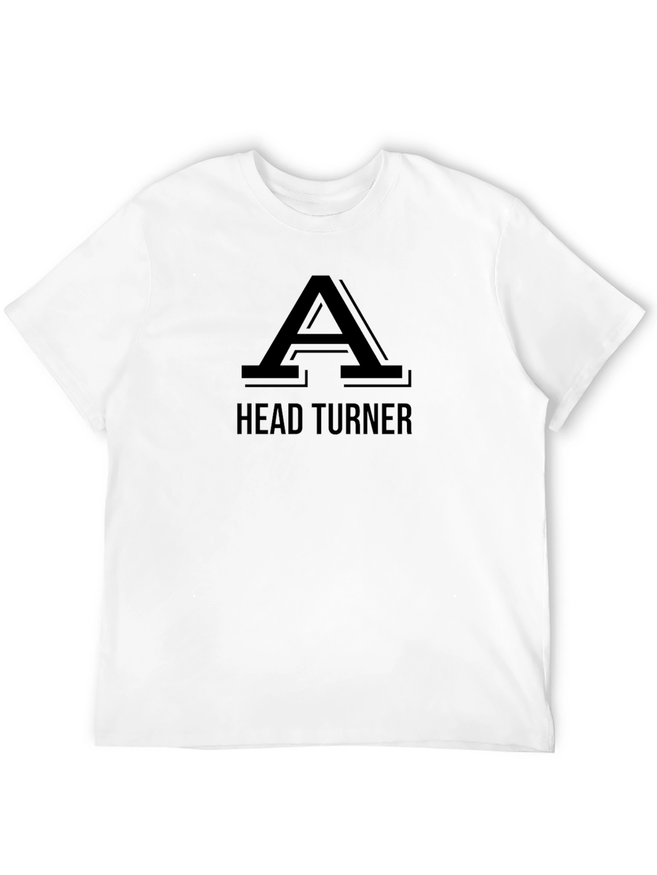 Head Turner Graphic T-Shirt - Bold Black Tee