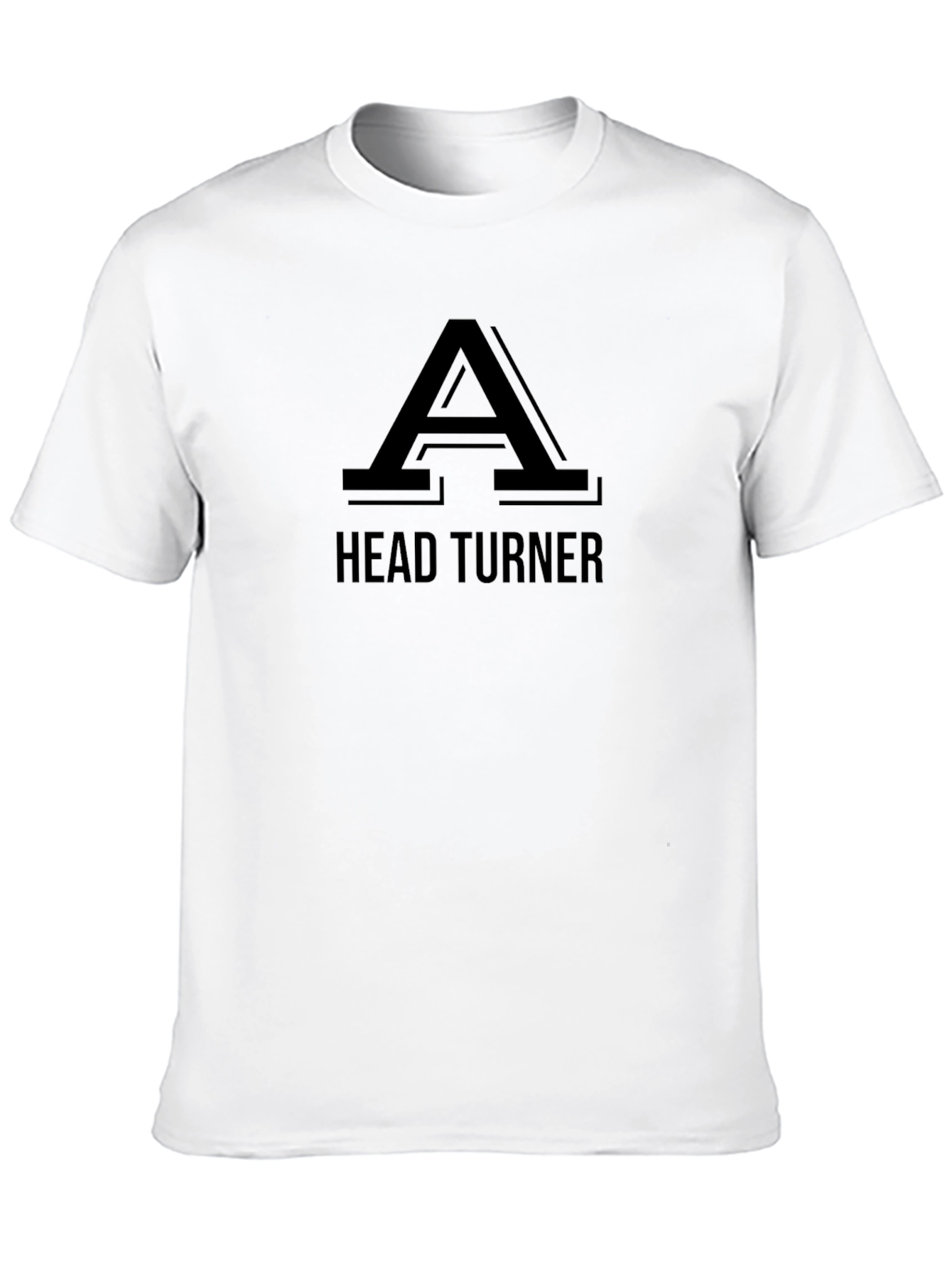 Head Turner Graphic T-Shirt - Bold Black Tee