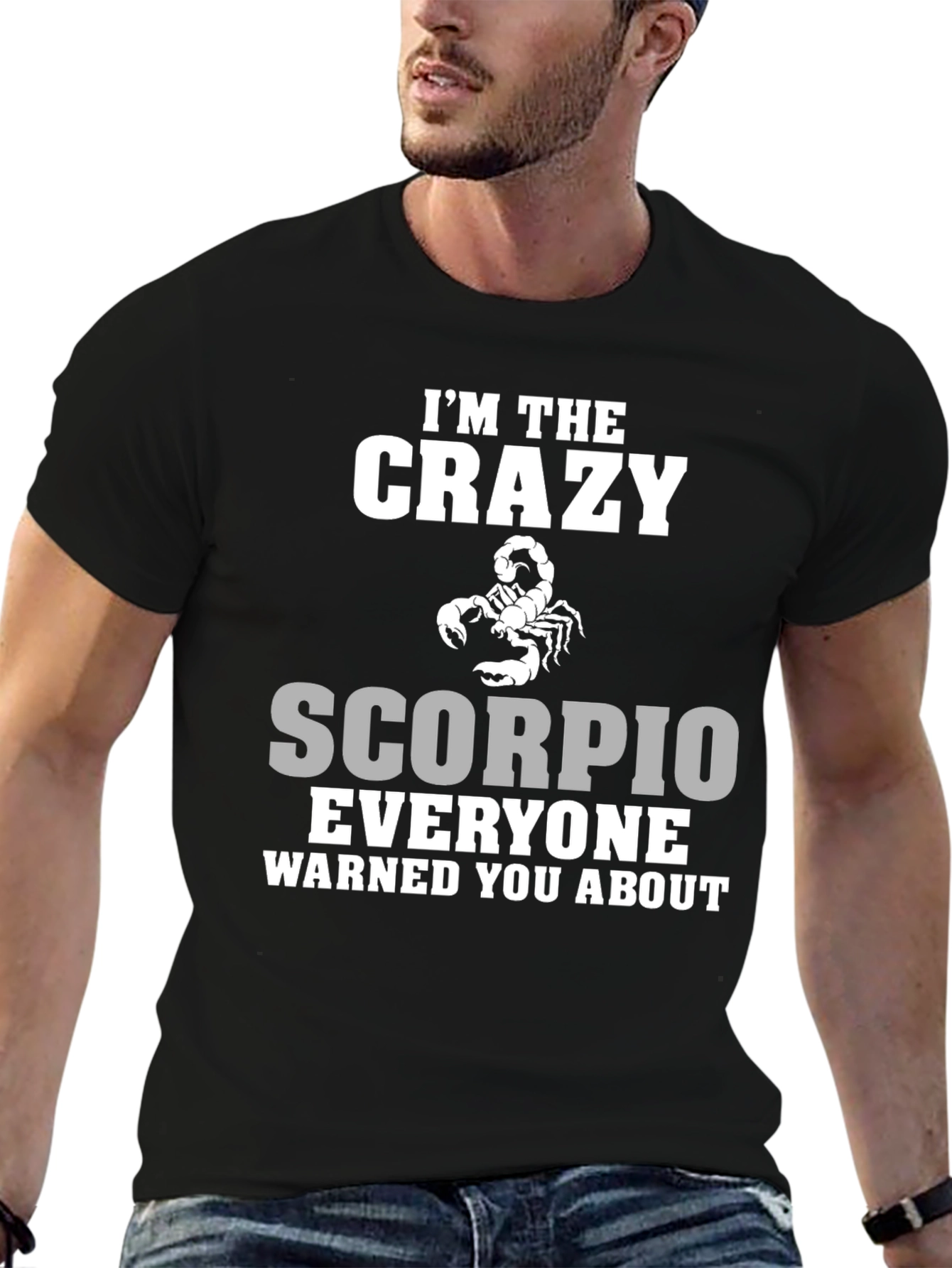 Crazy Scorpio T-Shirt Zodiac Birthday Gift