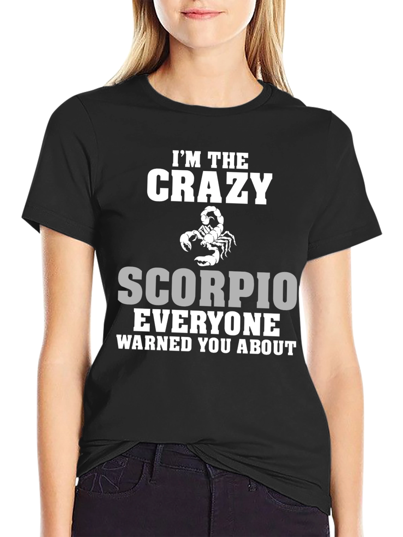 Crazy Scorpio T-Shirt Zodiac Birthday Gift