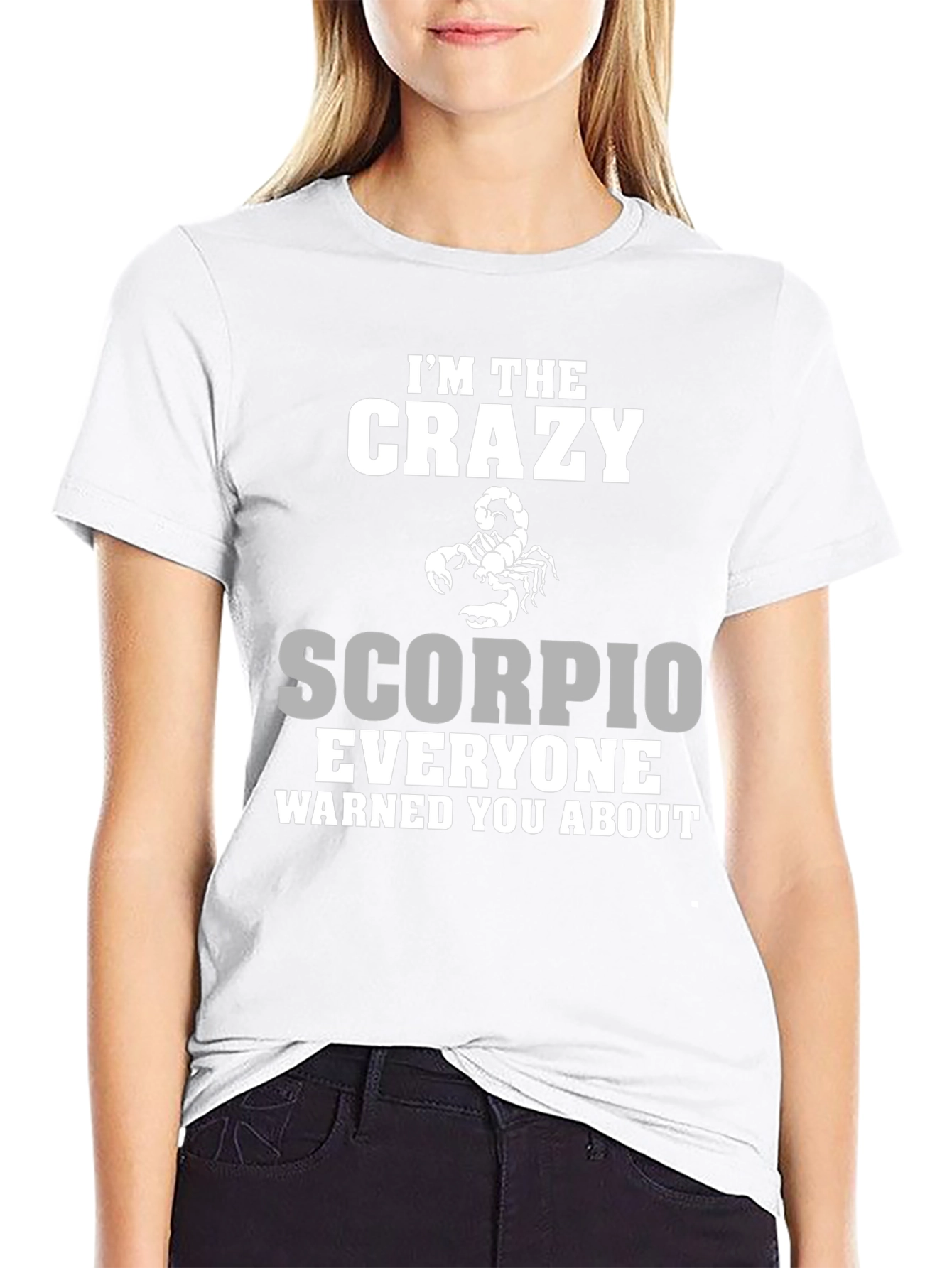 Crazy Scorpio T-Shirt Zodiac Birthday Gift