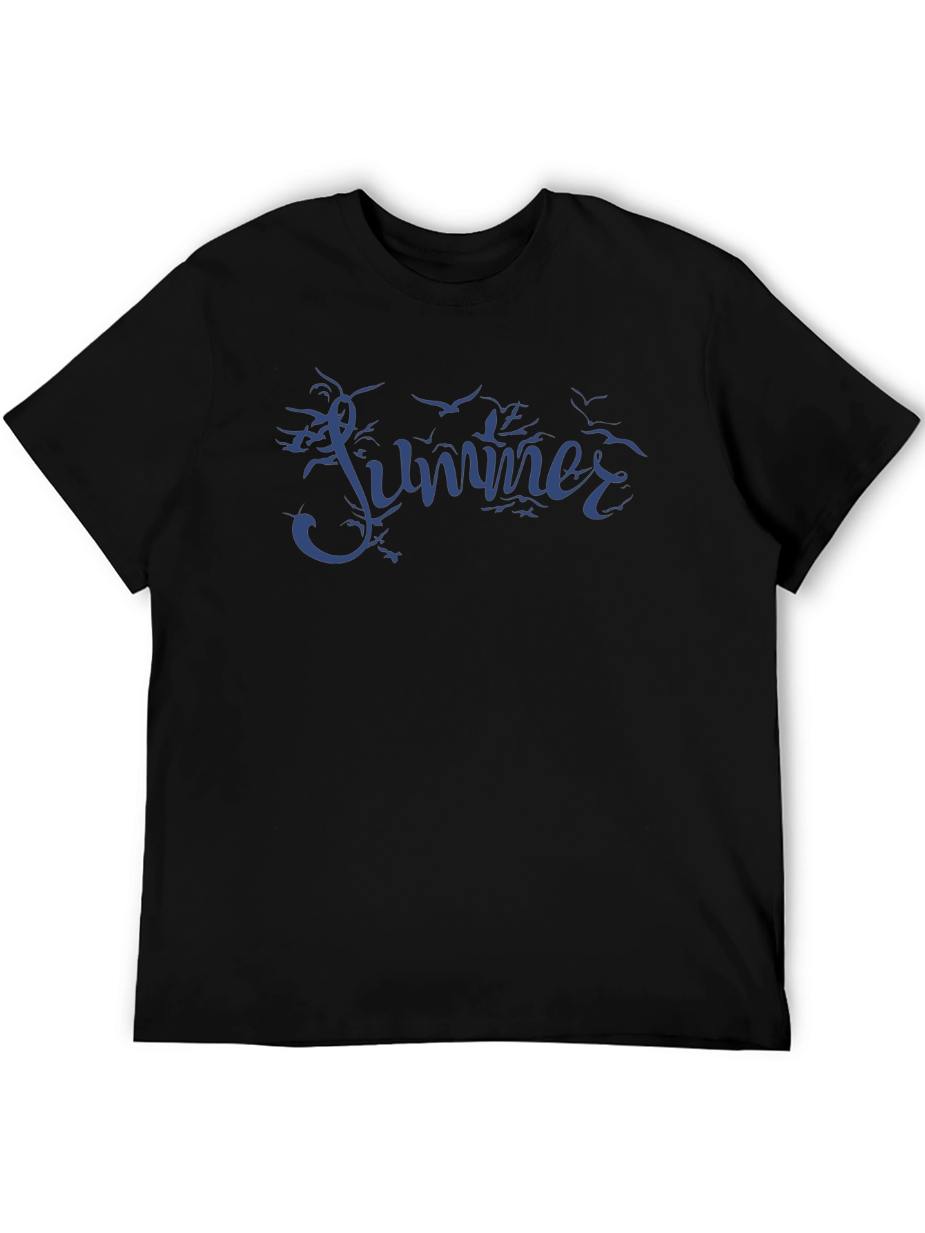 Summer T-Shirt with Bird Design