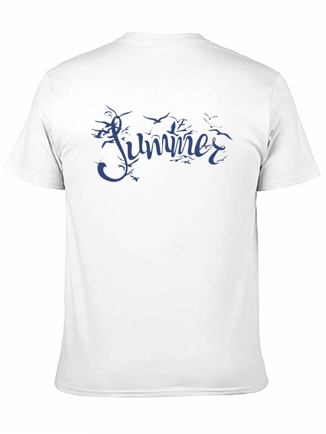 Summer T-Shirt with Bird Design