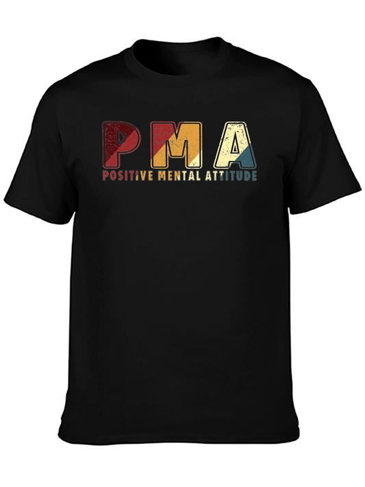PMA Positive Mental Attitude Graphic Tee