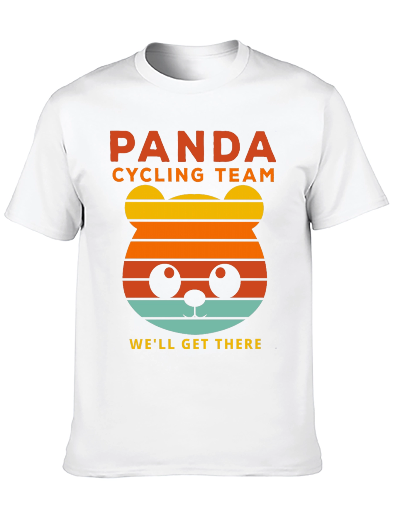 Panda Cycling Team Graphic Tee