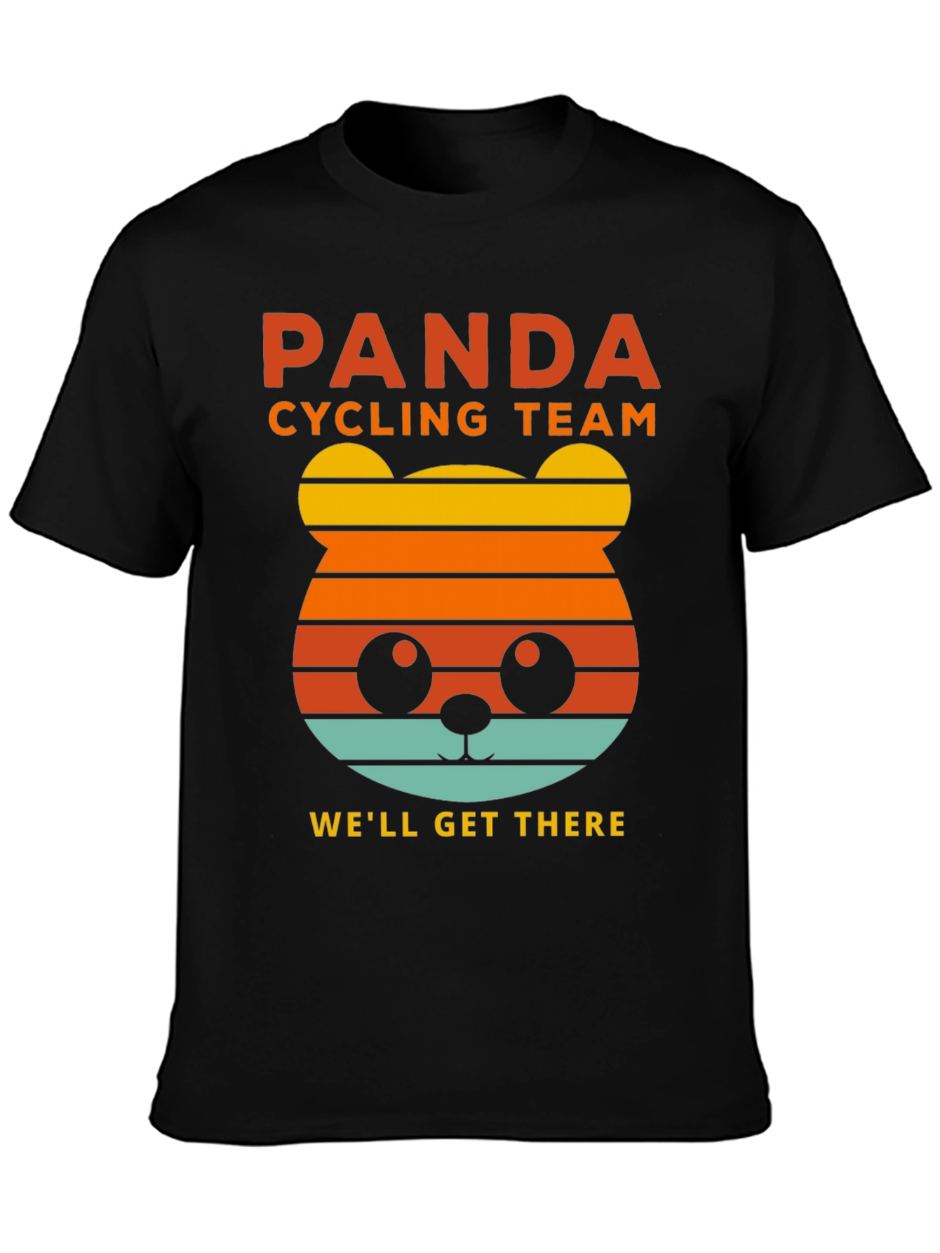 Panda Cycling Team Graphic Tee