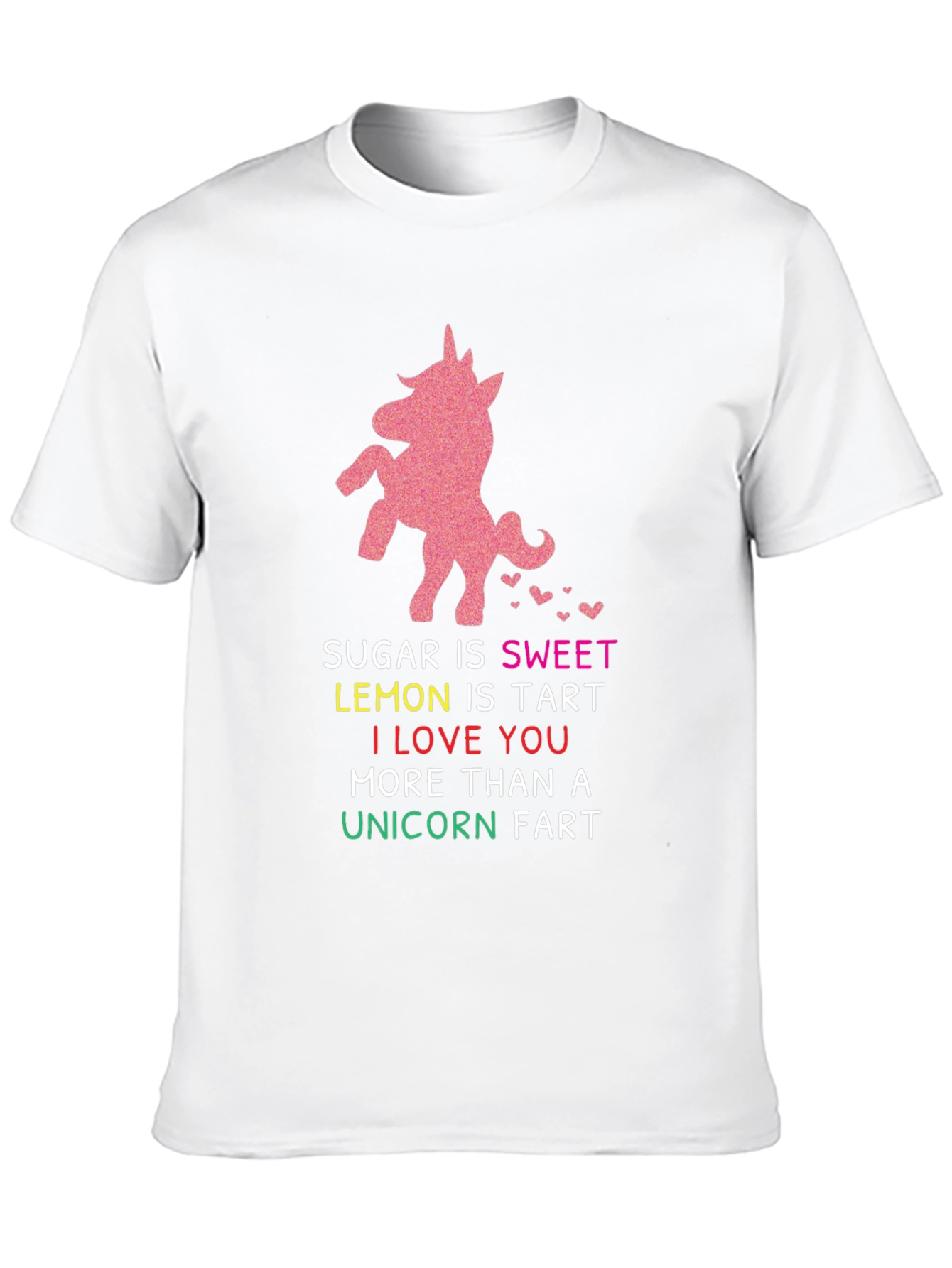 Unicorn Fart Graphic Novelty T-Shirt