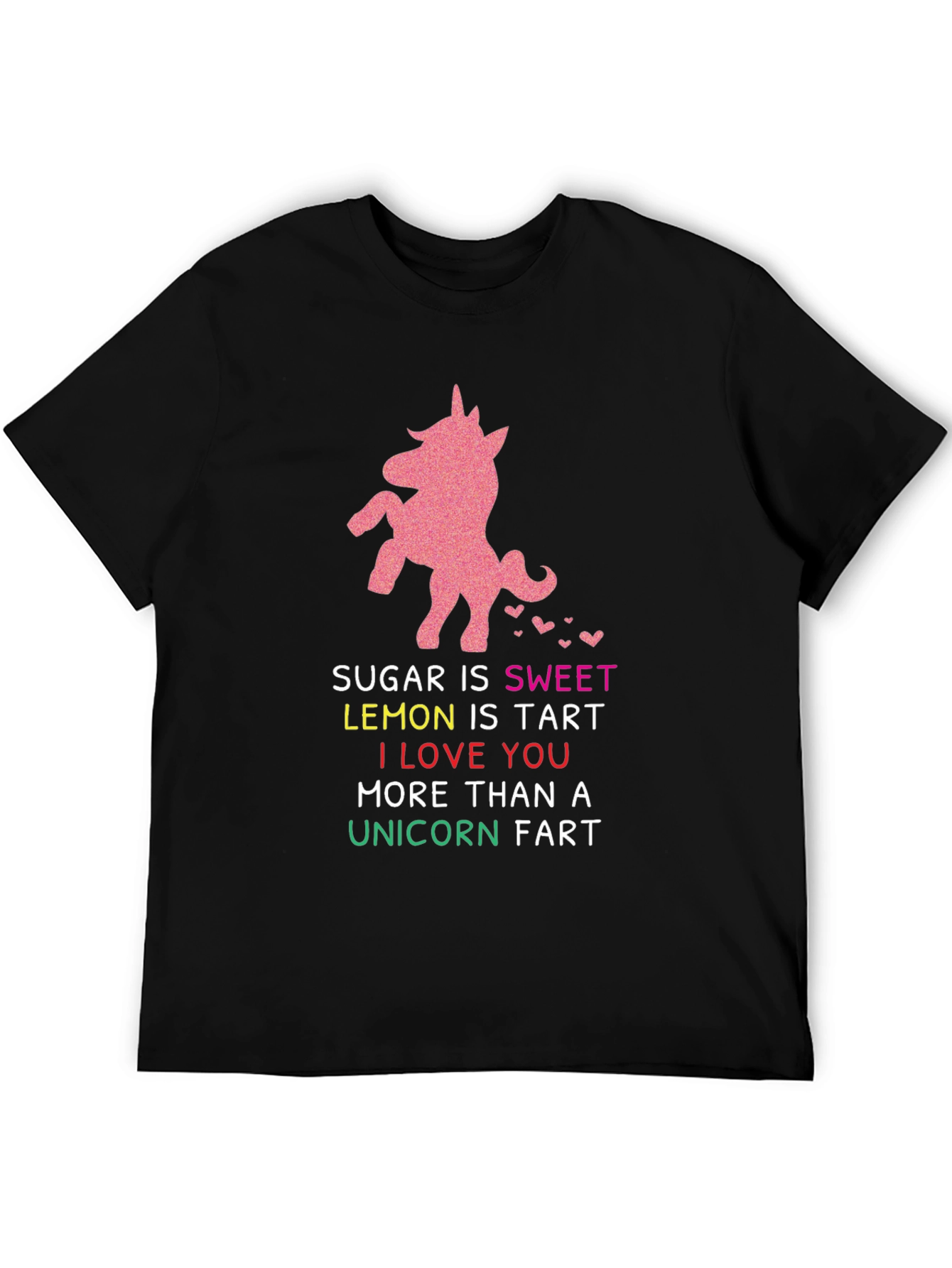 Unicorn Fart Graphic Novelty T-Shirt