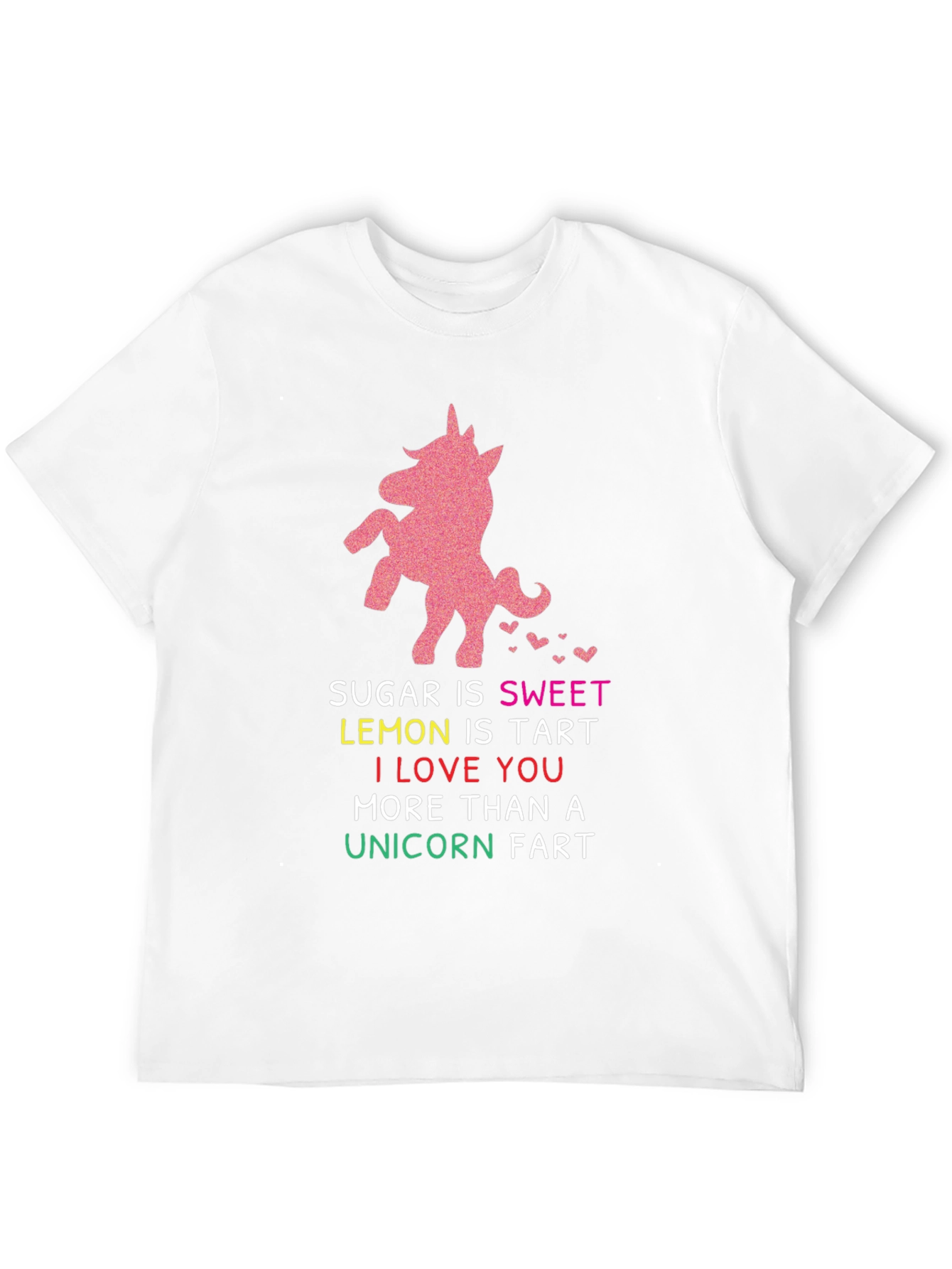 Unicorn Fart Graphic Novelty T-Shirt