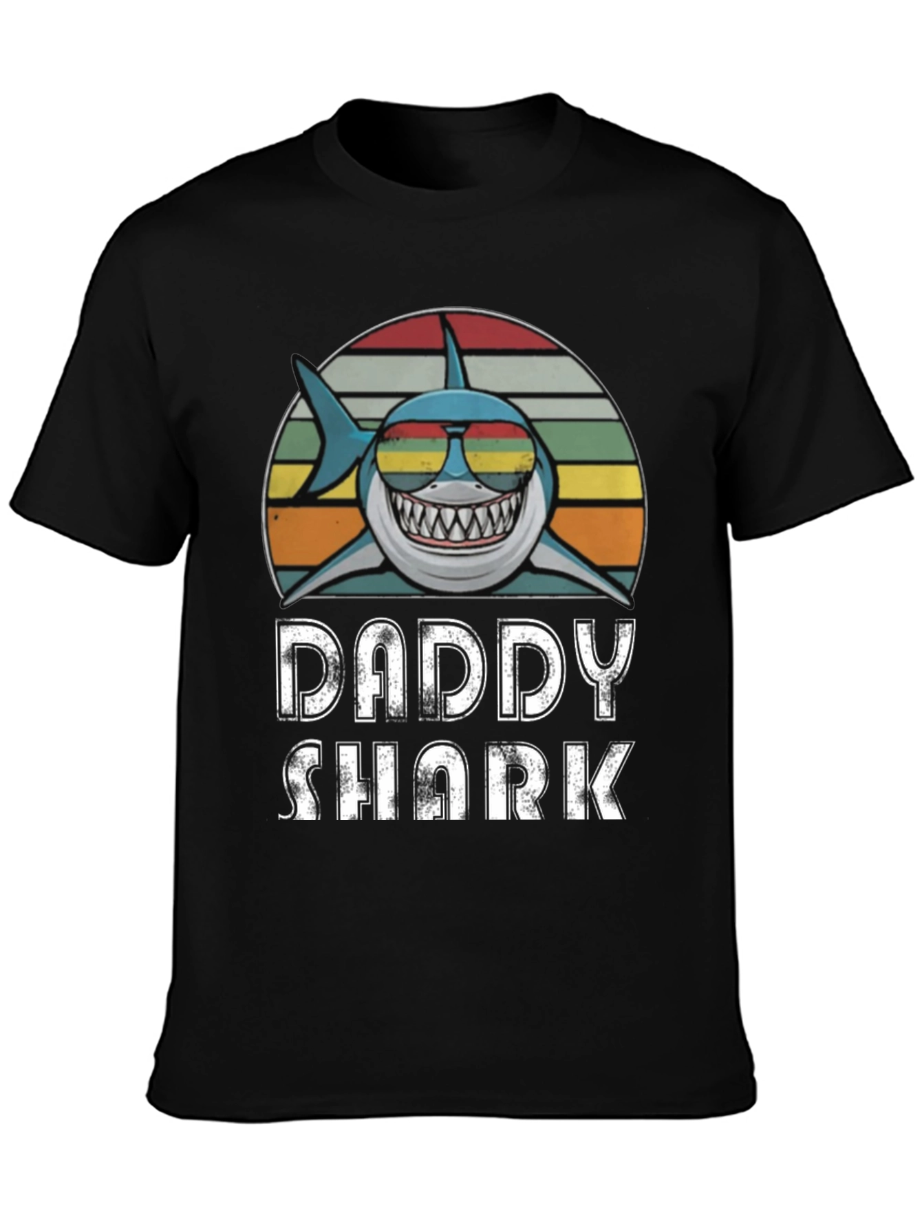 Daddy Shark T-Shirt - Retro Style