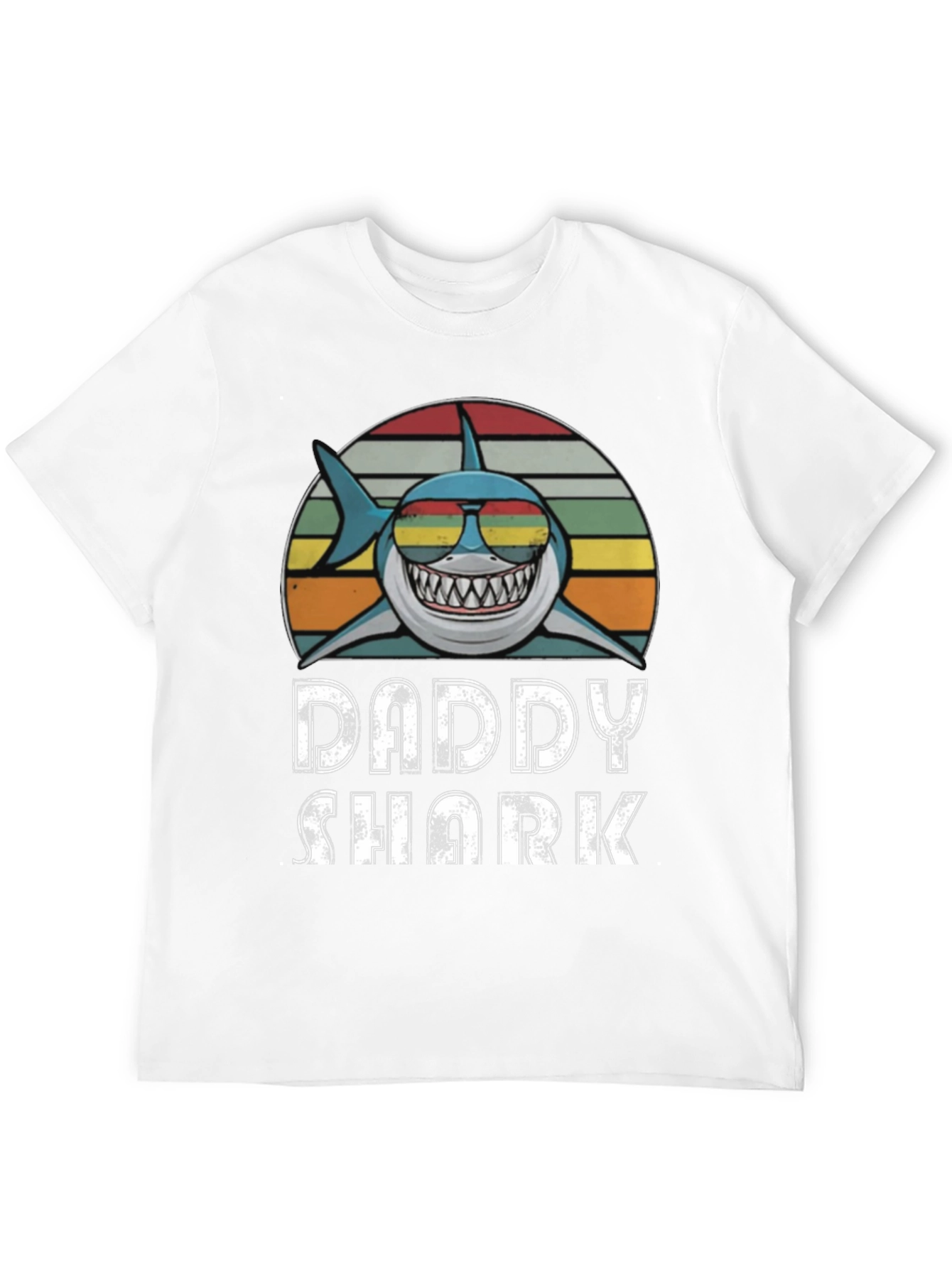 Daddy Shark T-Shirt - Retro Style