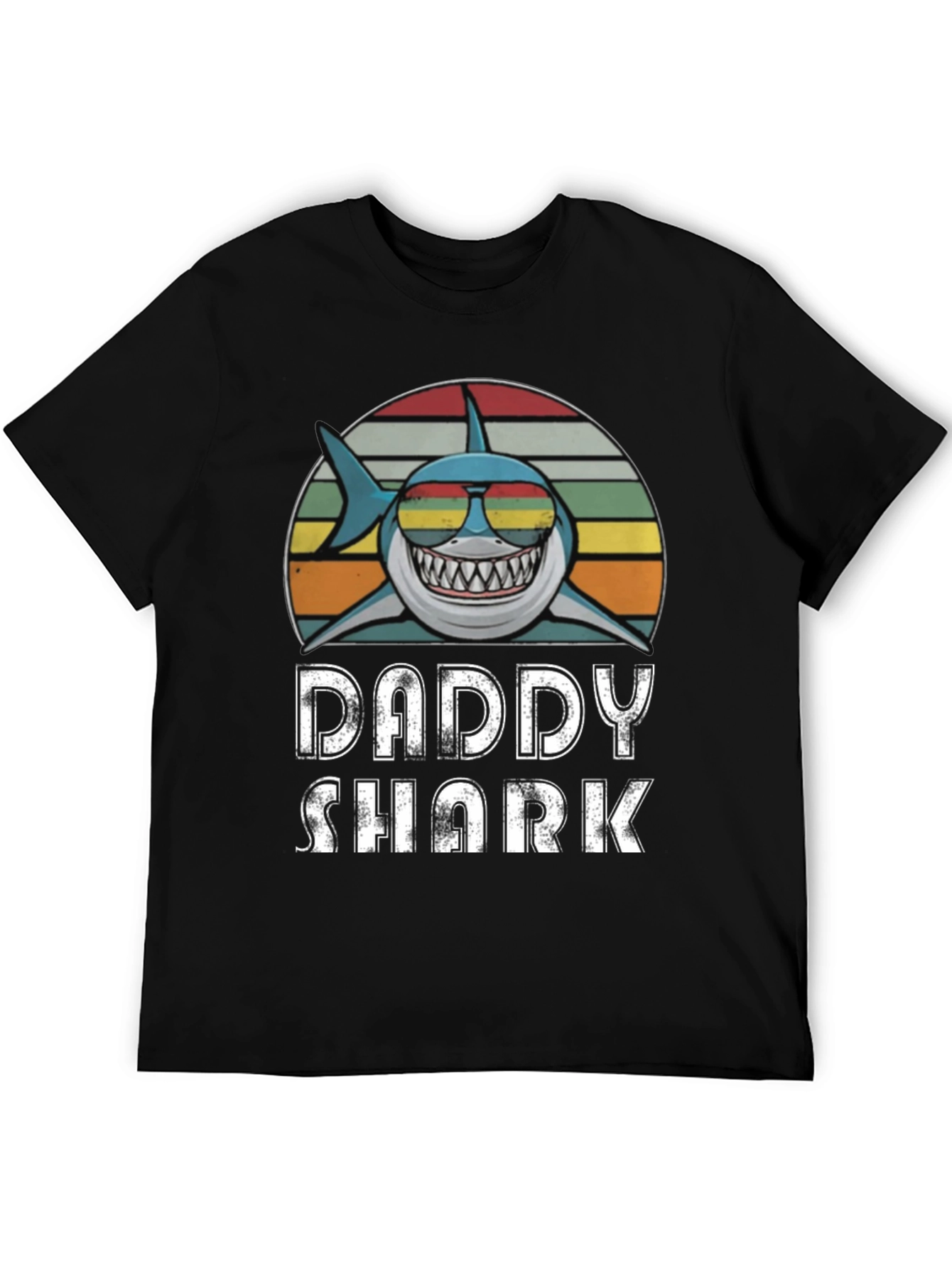 Daddy Shark T-Shirt - Retro Style