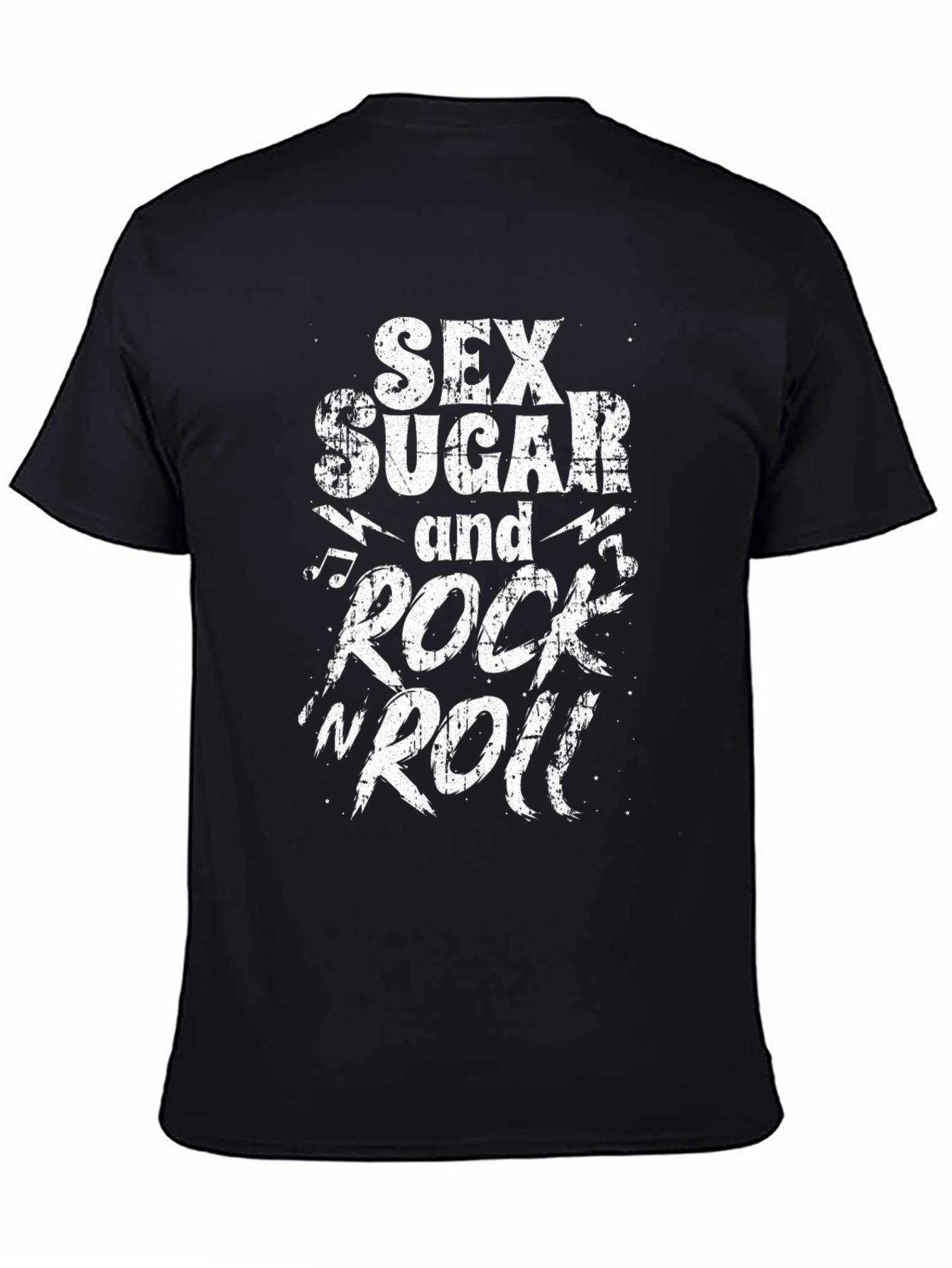 Sex Sugar and Rock N Roll Graphic Tee