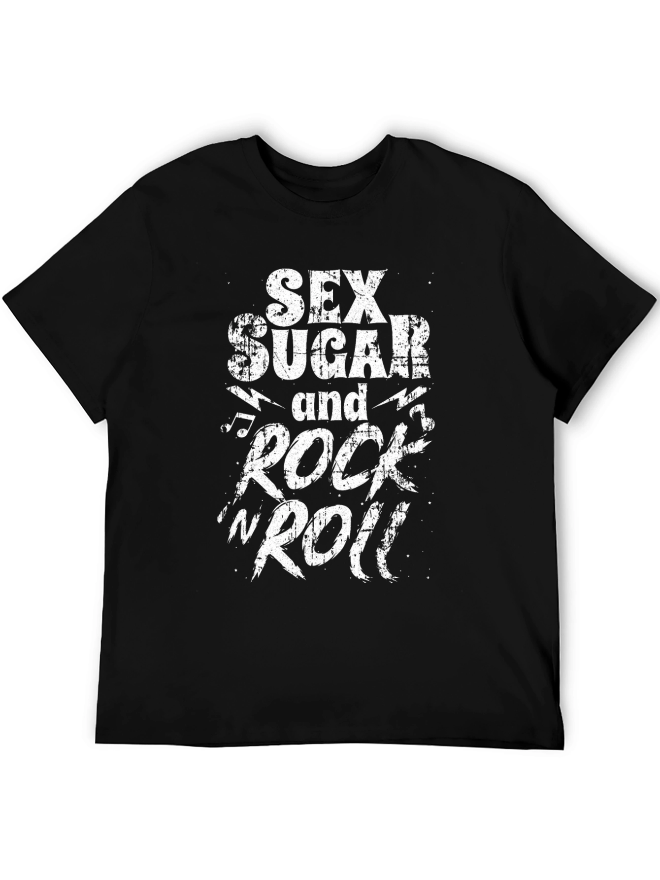 Sex Sugar and Rock N Roll Graphic Tee