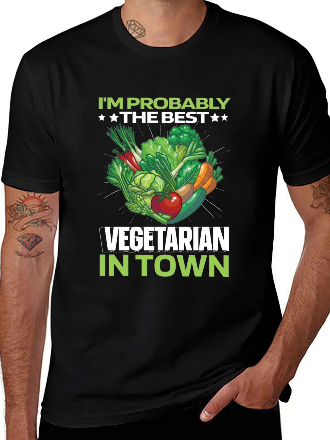 Best Vegetarian in Town T-Shirt