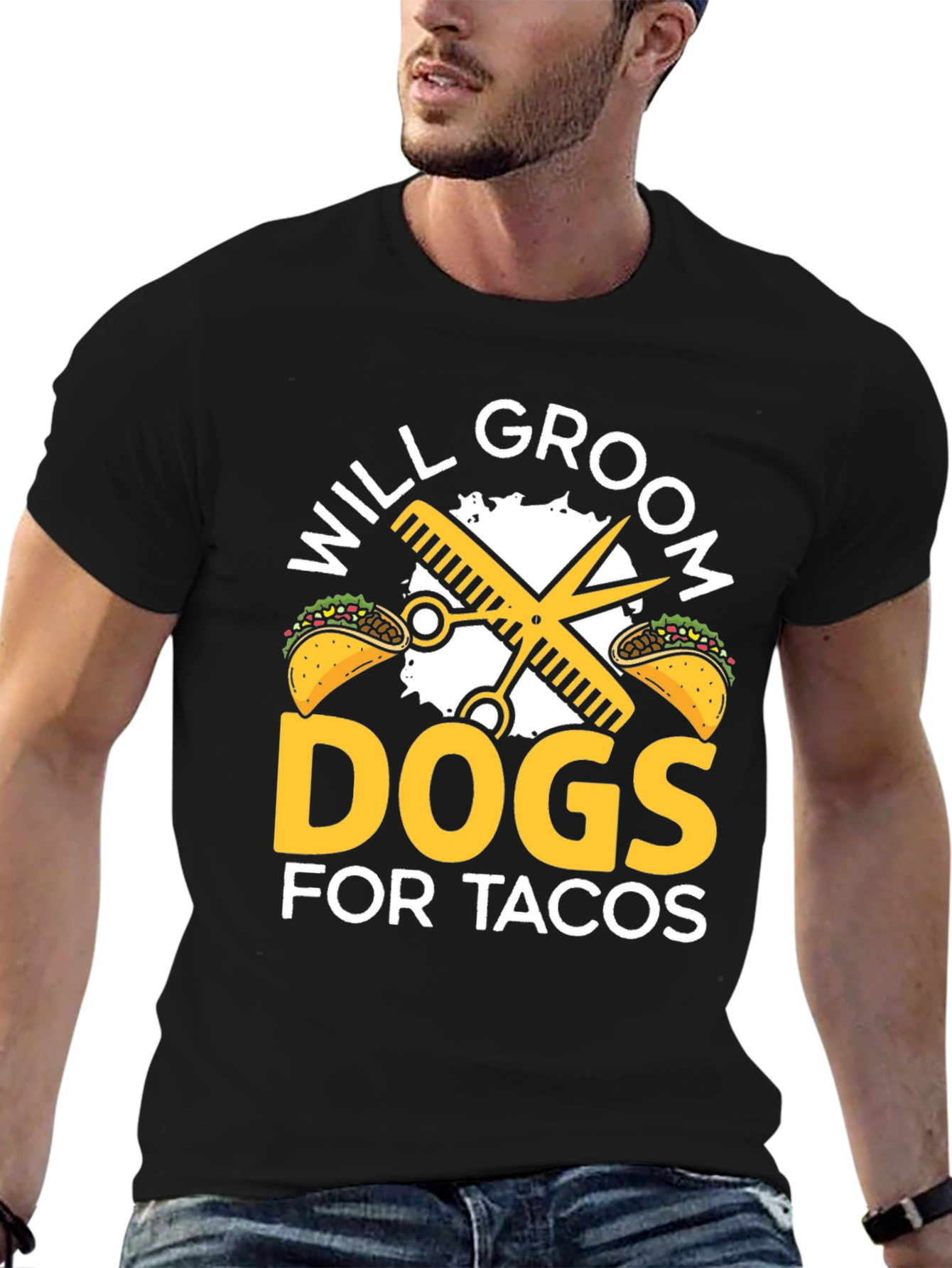Will Groom Dogs For Tacos T-Shirt