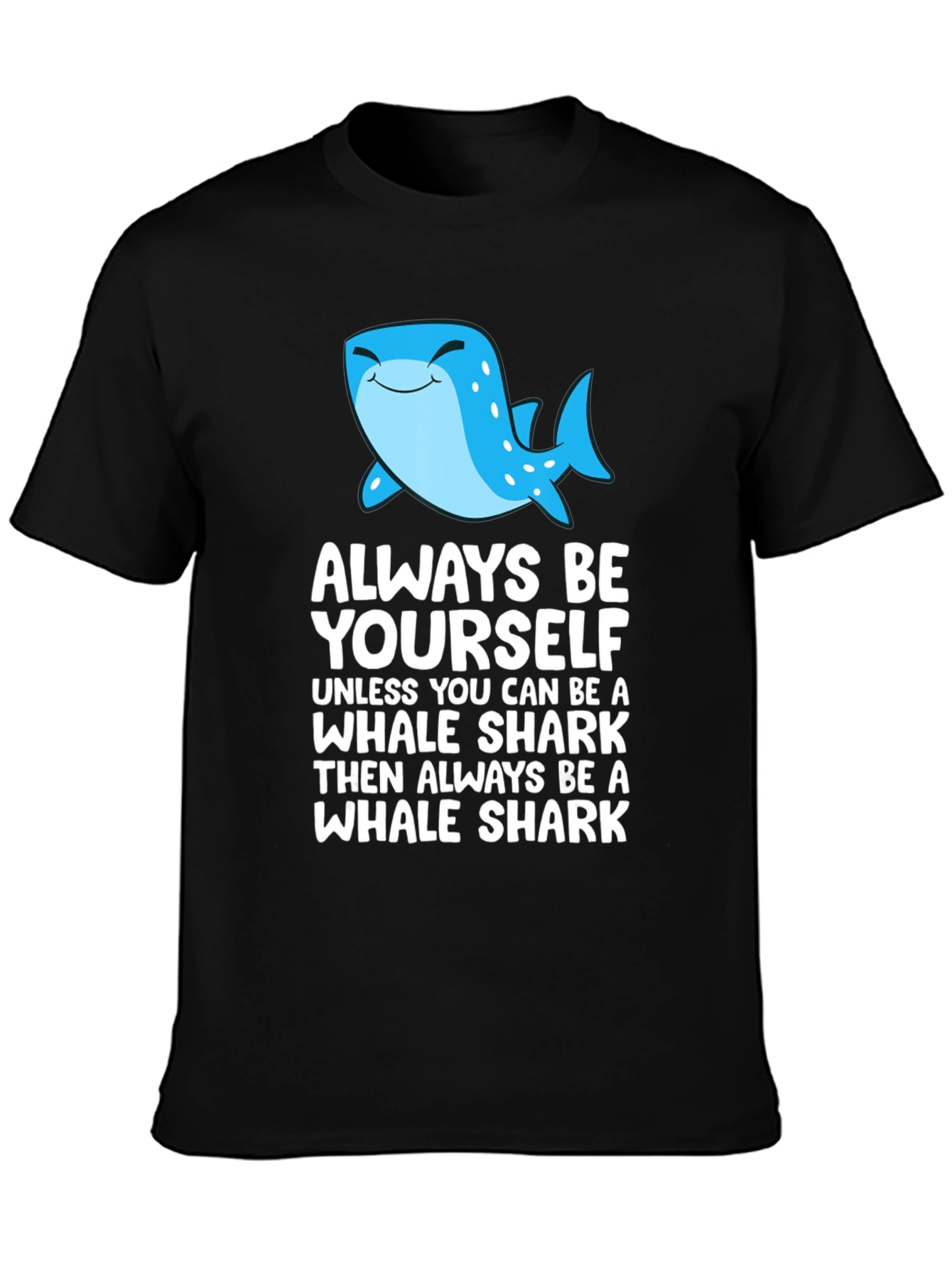 Whale Shark Graphic T-Shirt - Always Be Yourself Tee