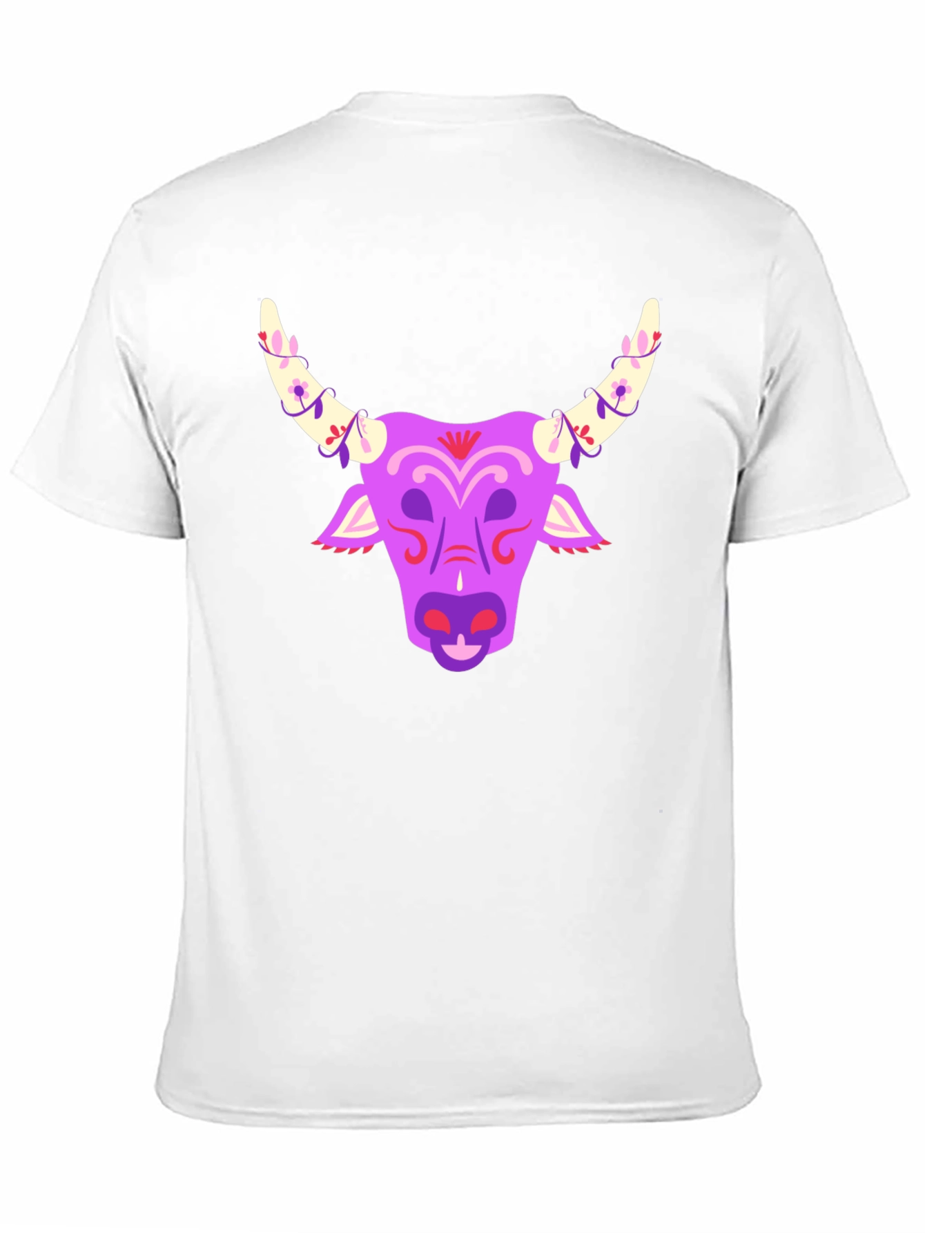Bull Head Graphic Tee - Black