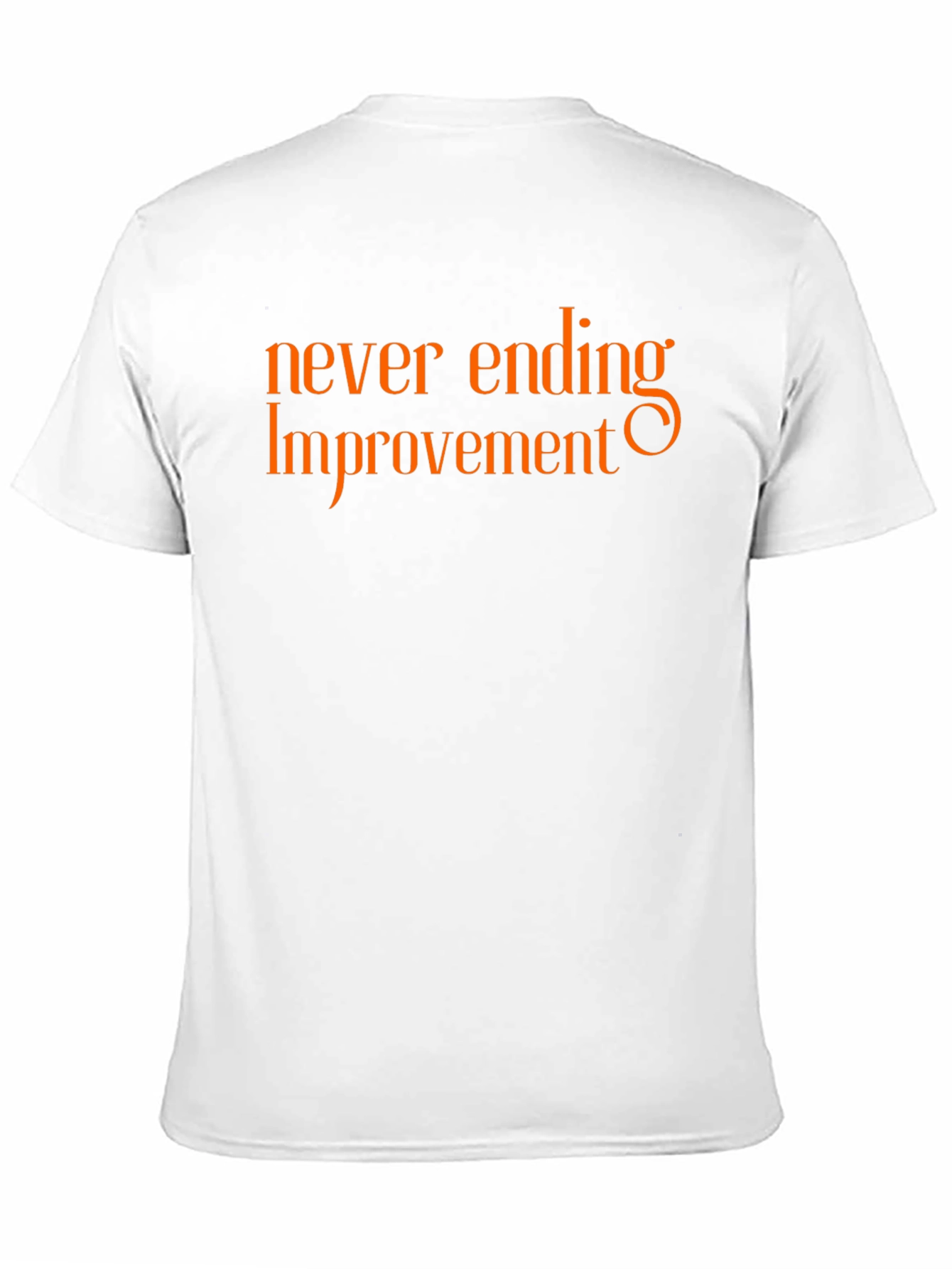 Never Ending Improvement Black Graphic Tee
