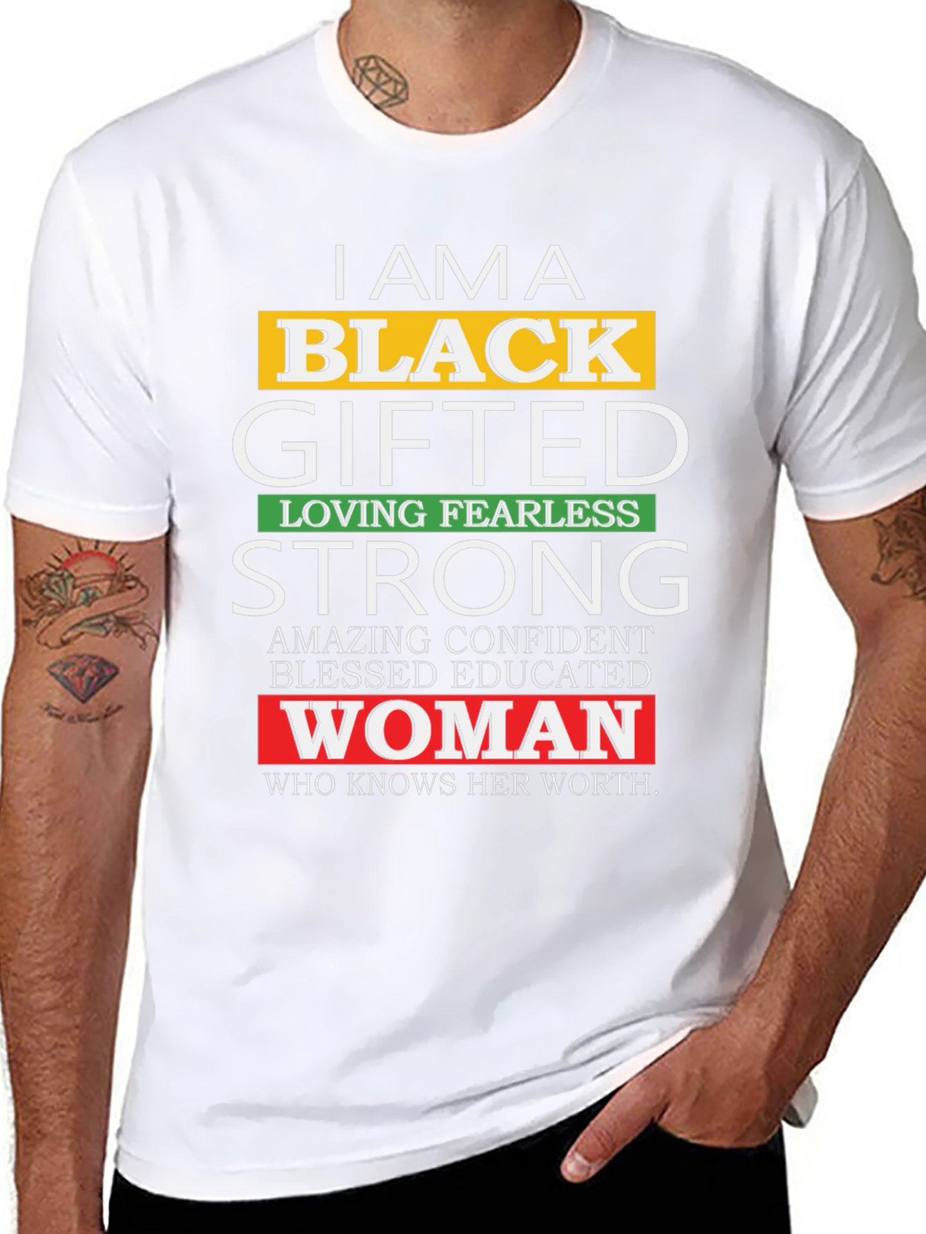 I Am A Black Gifted Woman T-Shirt