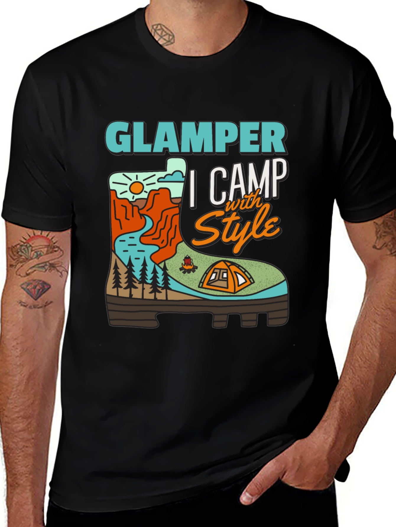 Glamping Adventure T-Shirt