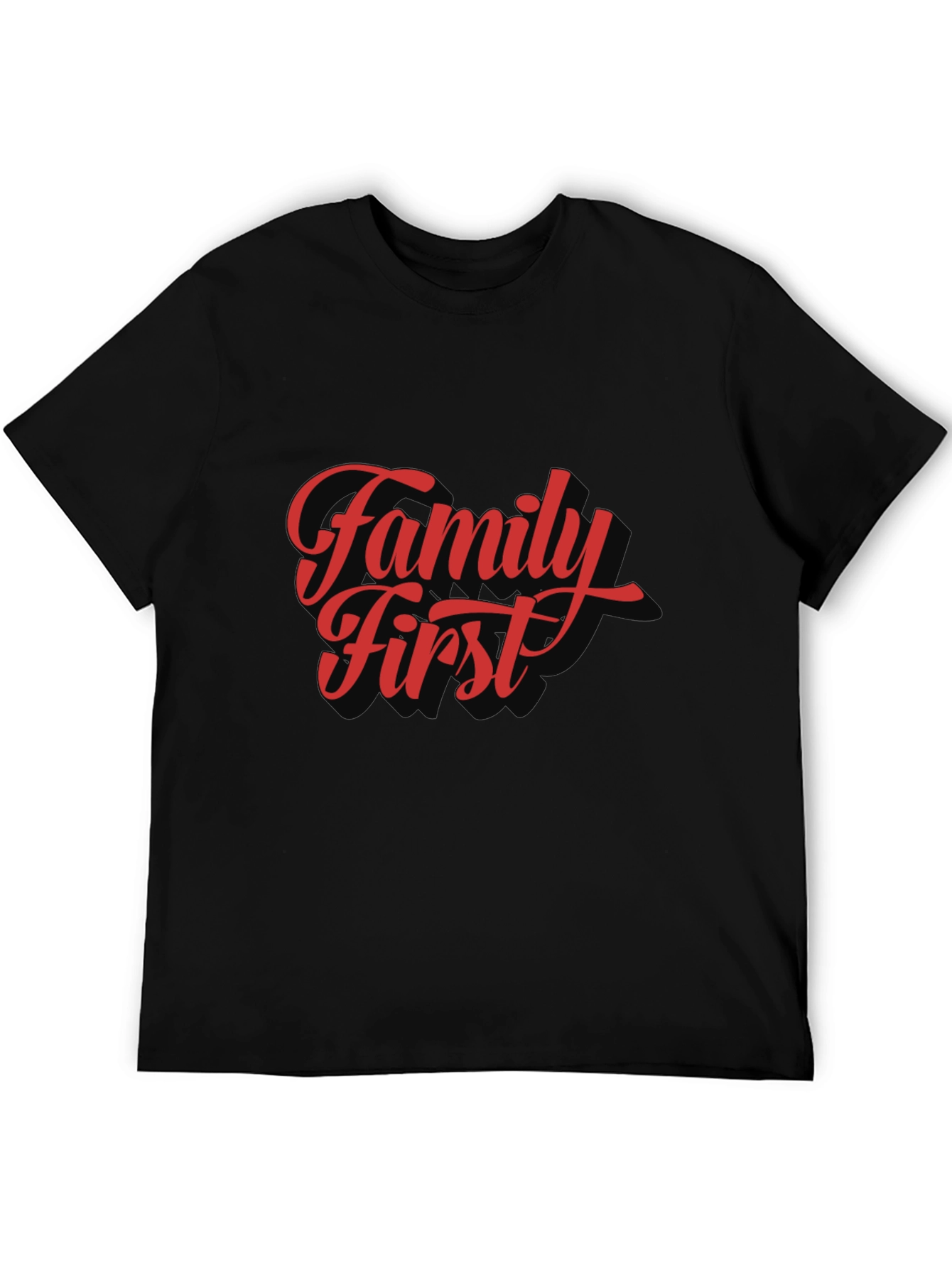 Family First Graphic Tee - Stylish Casual Wear