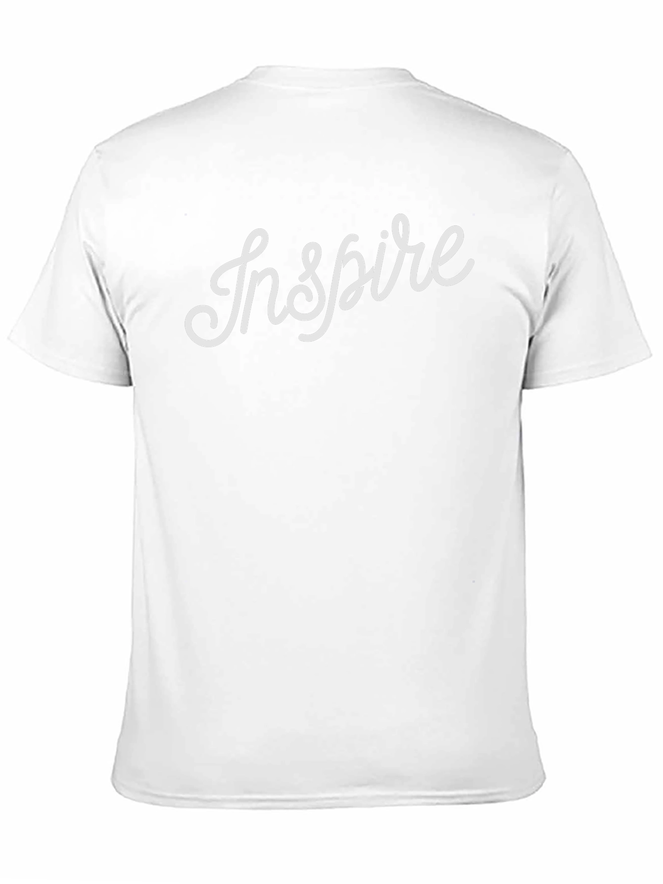 Inspire Graphic Tee - Stylish Black T-Shirt