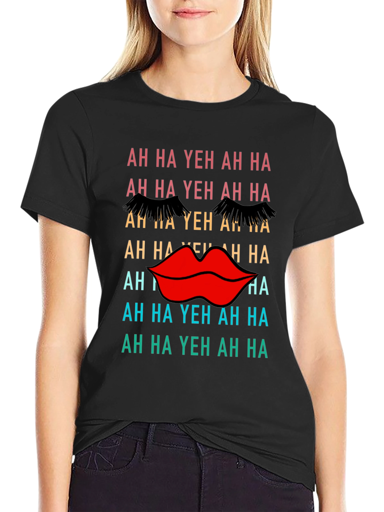 Ah Ha Yeh Ah Ha Graphic Tee