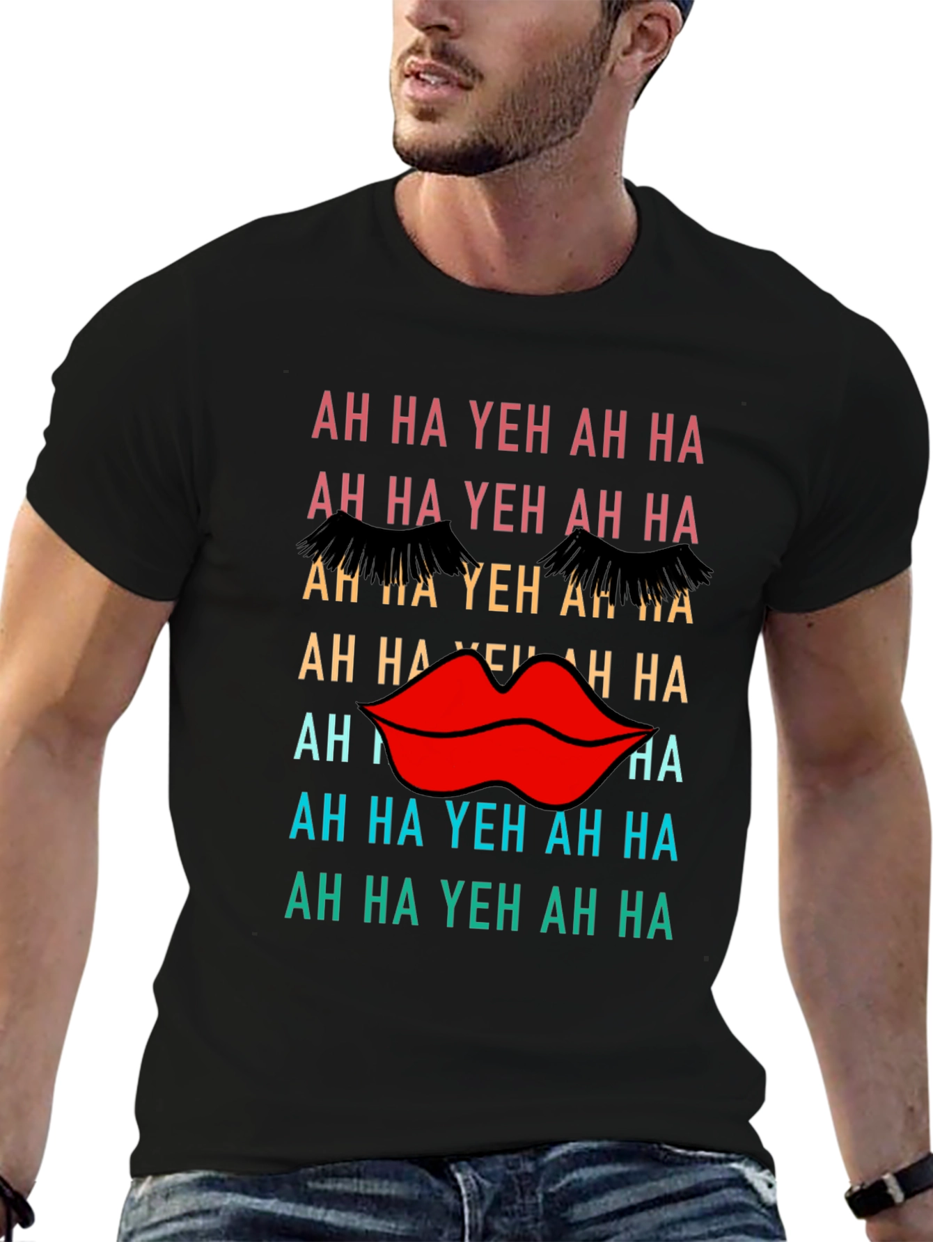 Ah Ha Yeh Ah Ha Graphic Tee