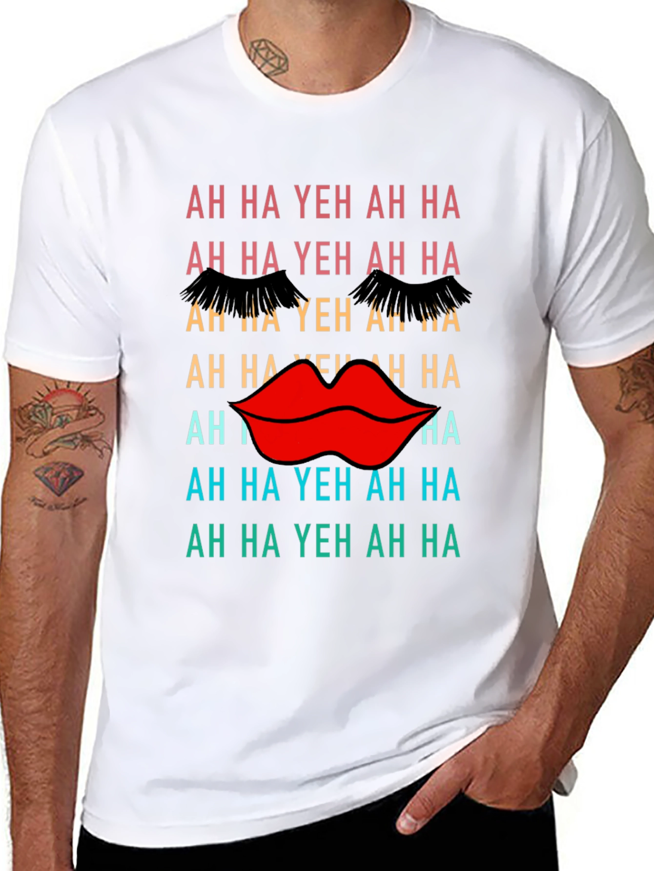 Ah Ha Yeh Ah Ha Graphic Tee