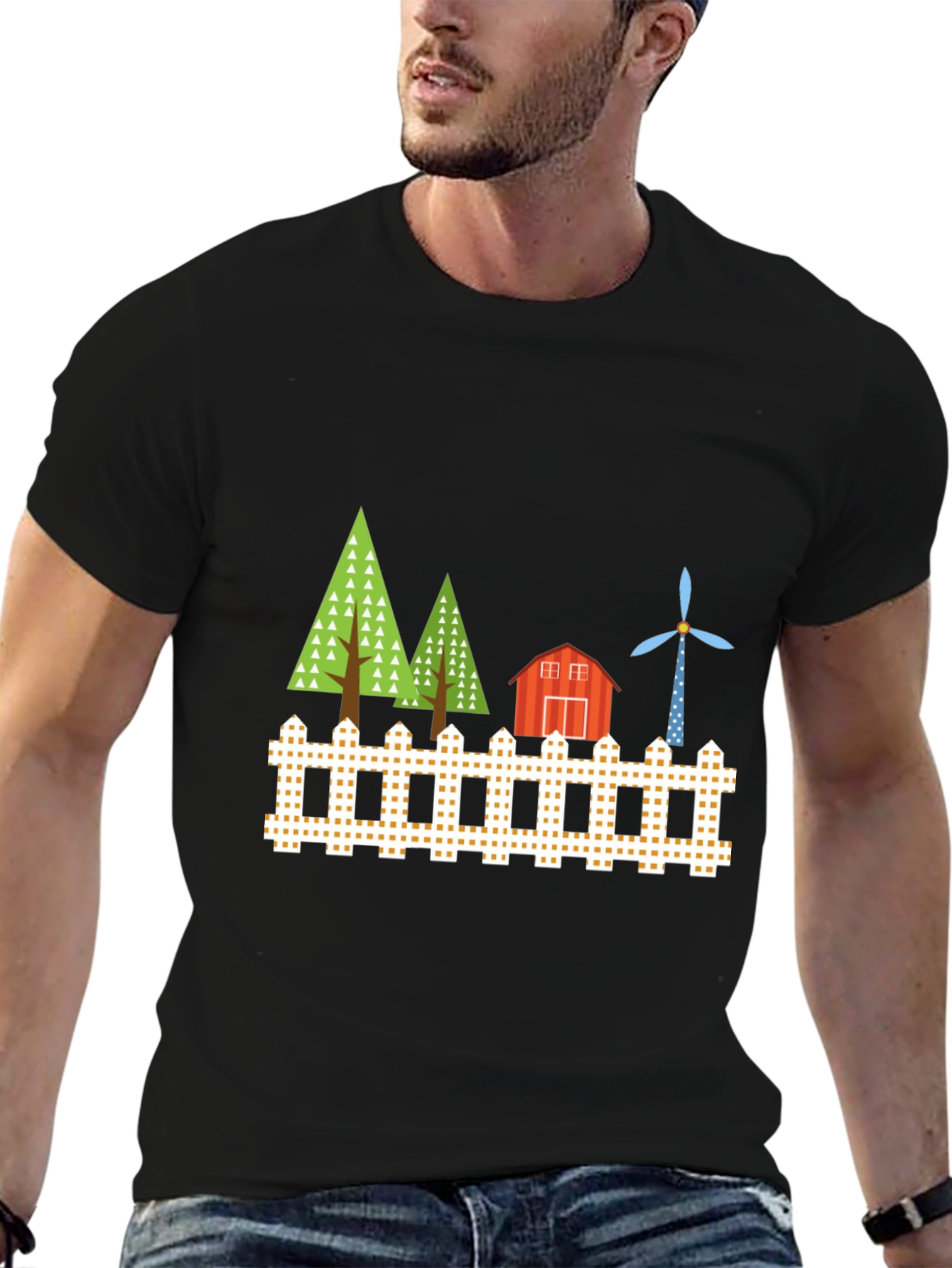 Farm Scene T-Shirt