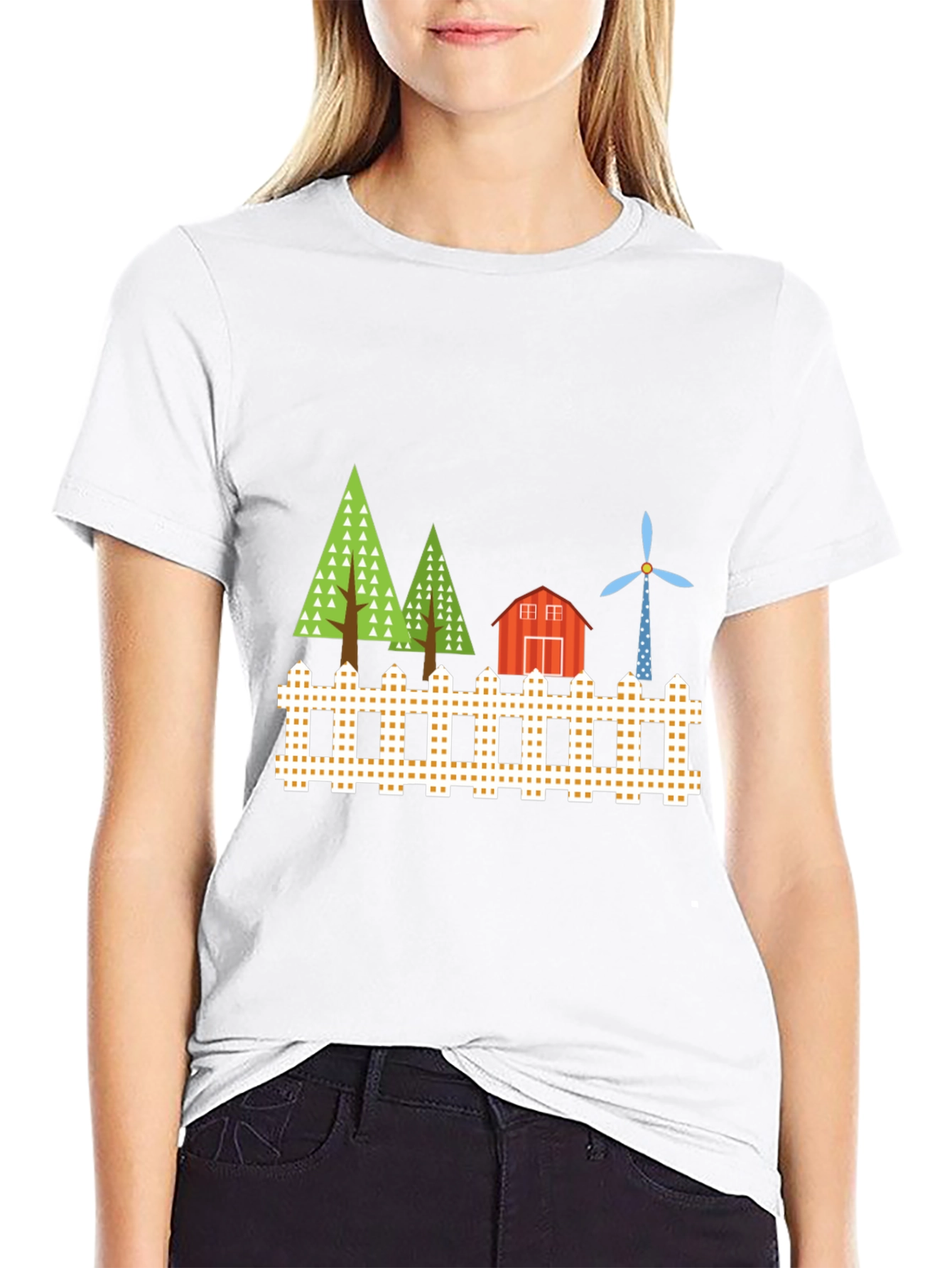 Farm Scene T-Shirt