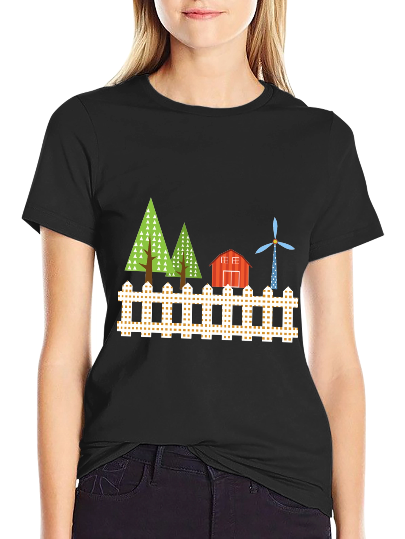 Farm Scene T-Shirt