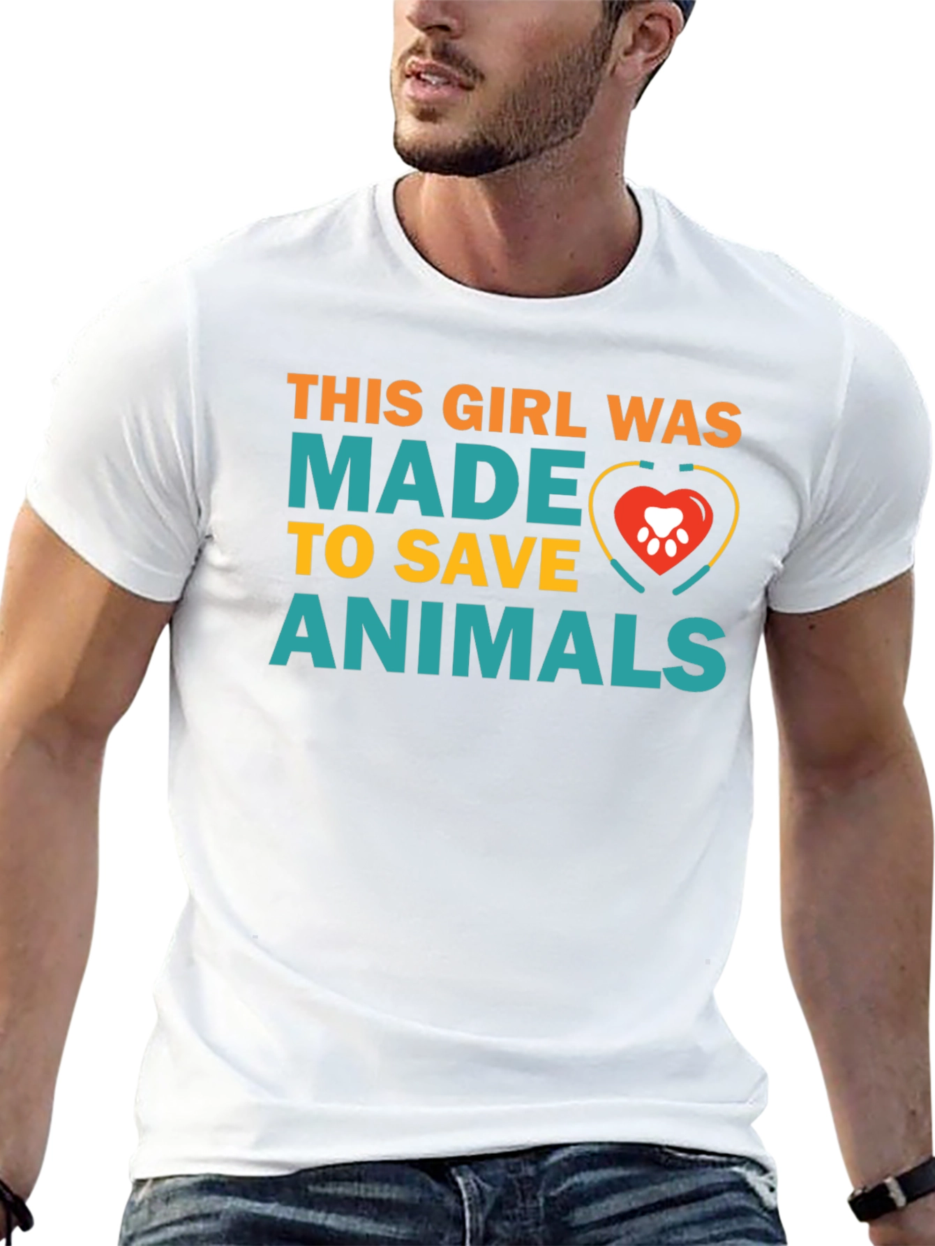 Animal Lover T-Shirt - Save Animals Graphic Tee