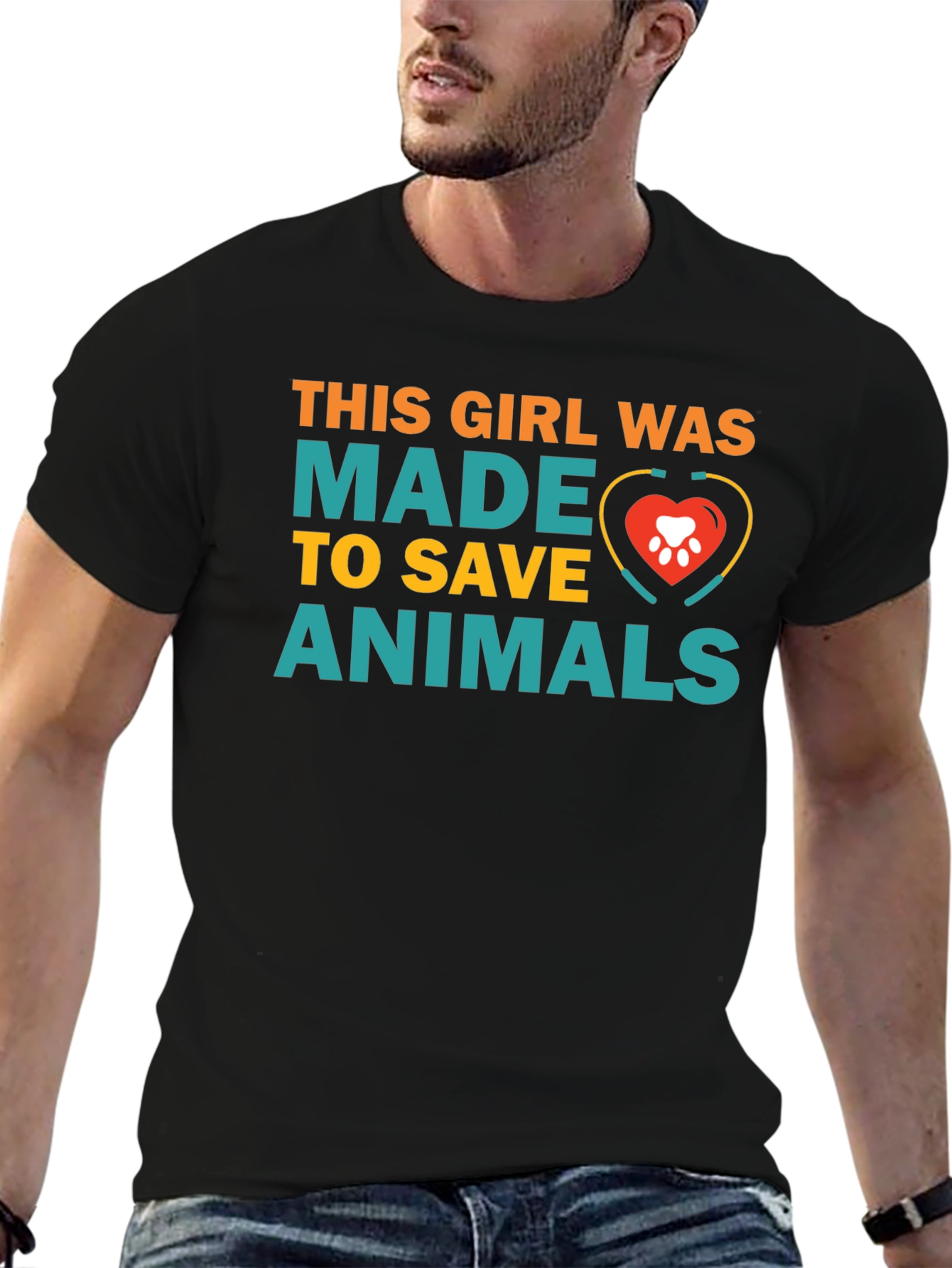 Animal Lover T-Shirt - Save Animals Graphic Tee