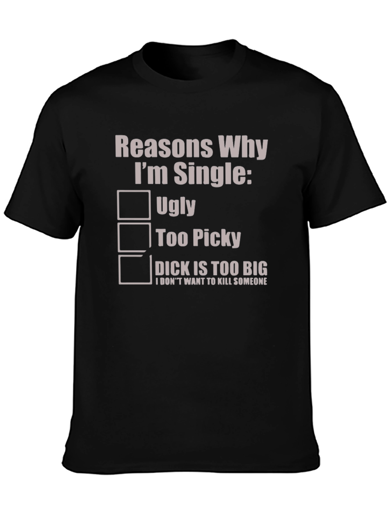 Reasons Why Im Single T-Shirt