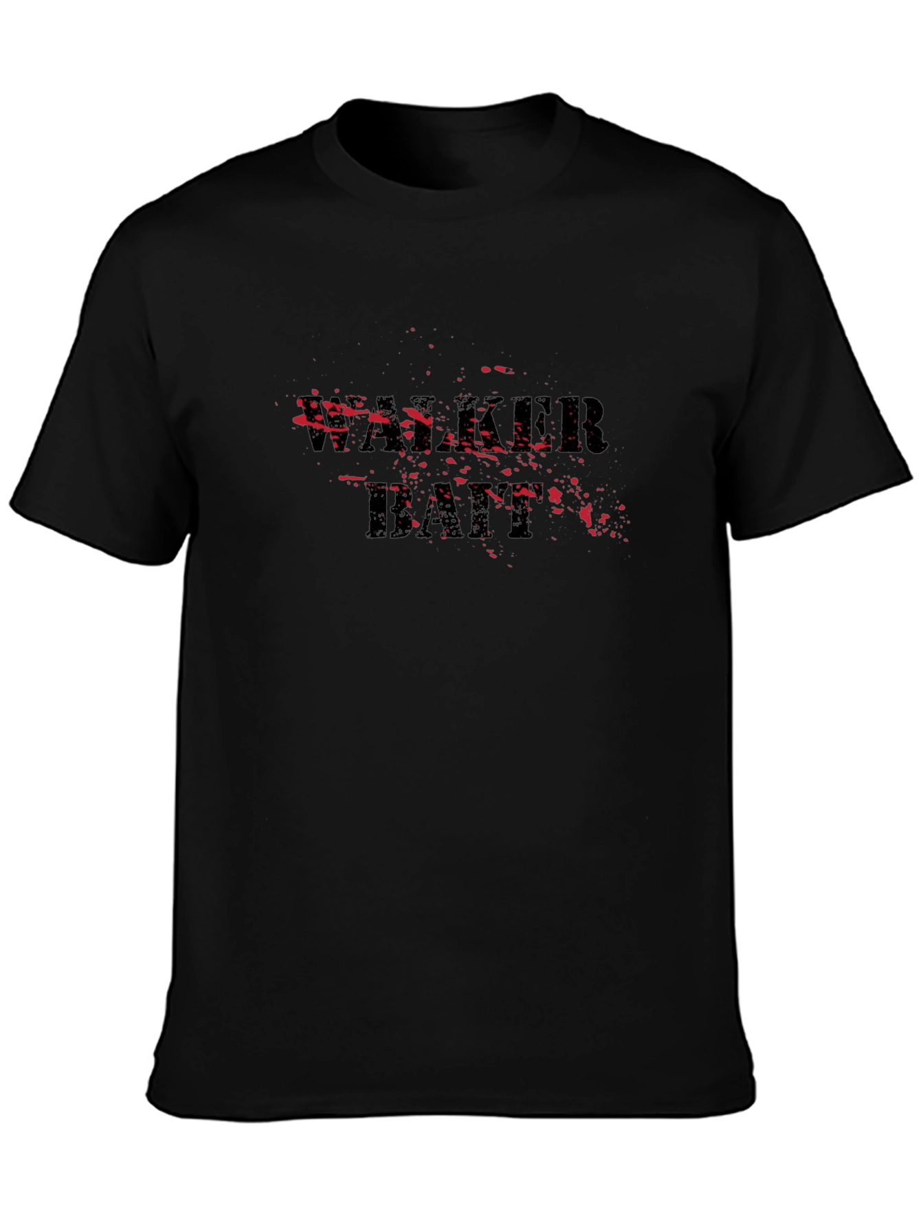 Walker Bait Graphic T-Shirt - Black