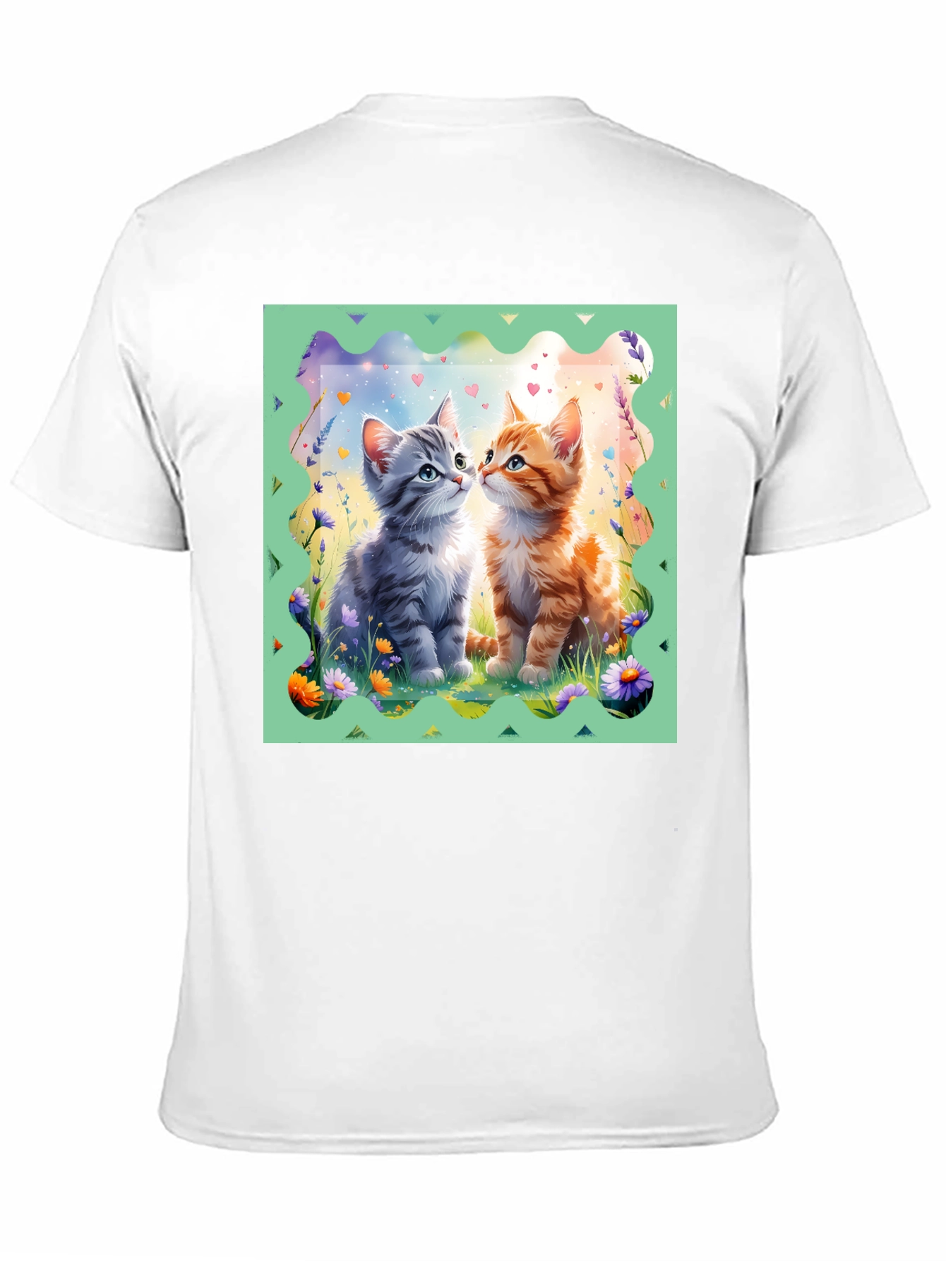 Cute Kitten Tee - Loveable Cat Design