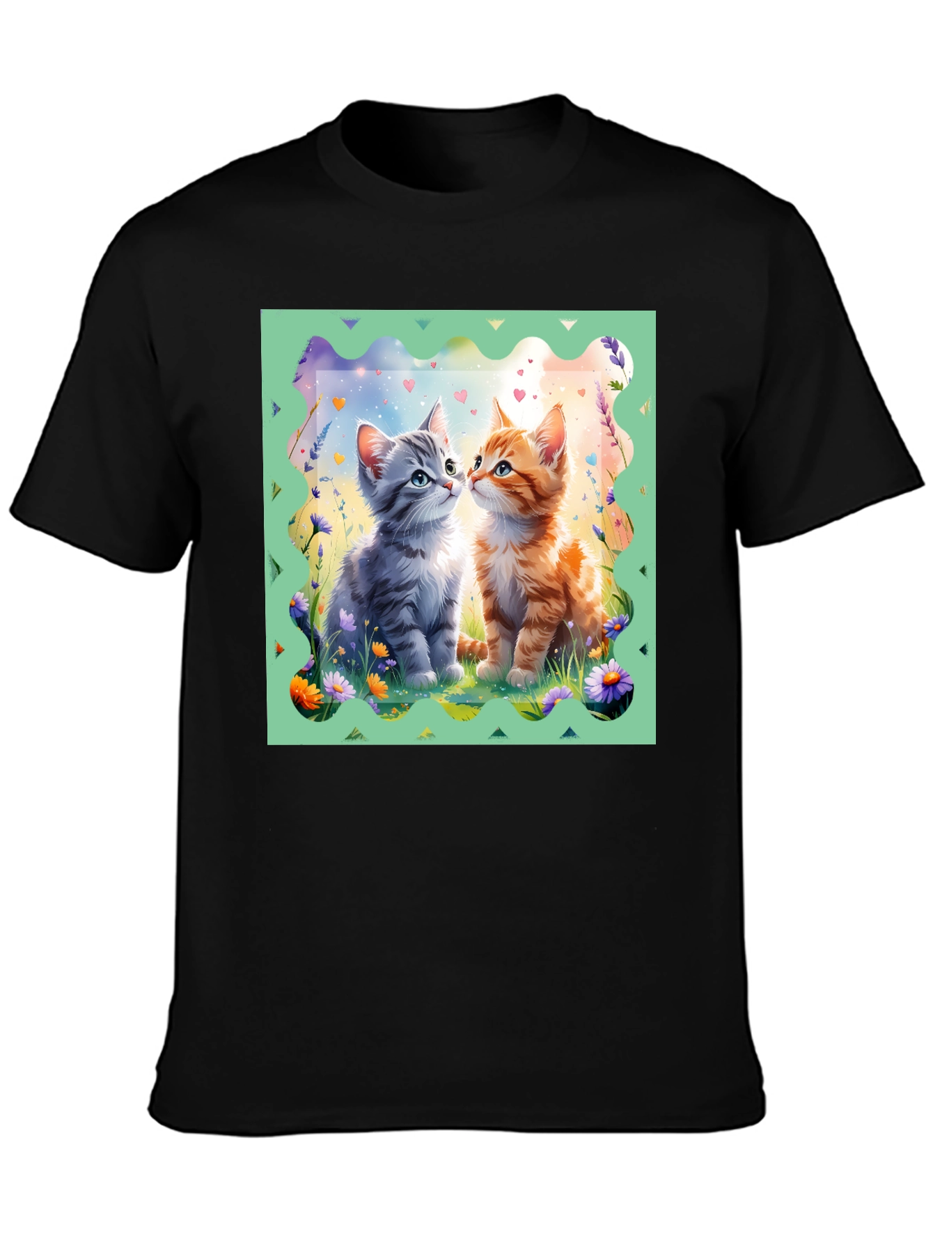 Cute Kitten Tee - Loveable Cat Design