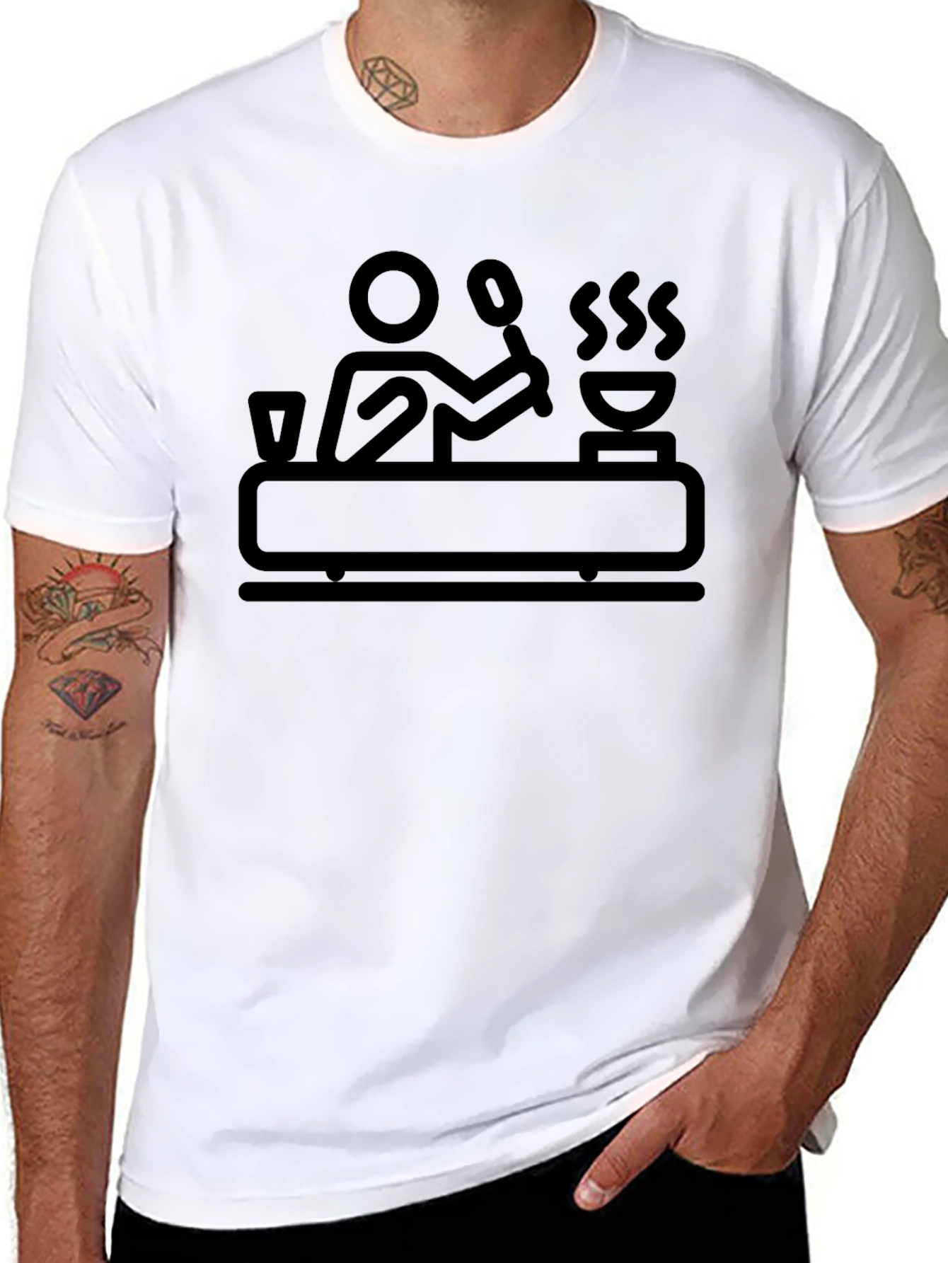 Chef Life Black T-Shirt - Culinary Cooking Graphic Tee