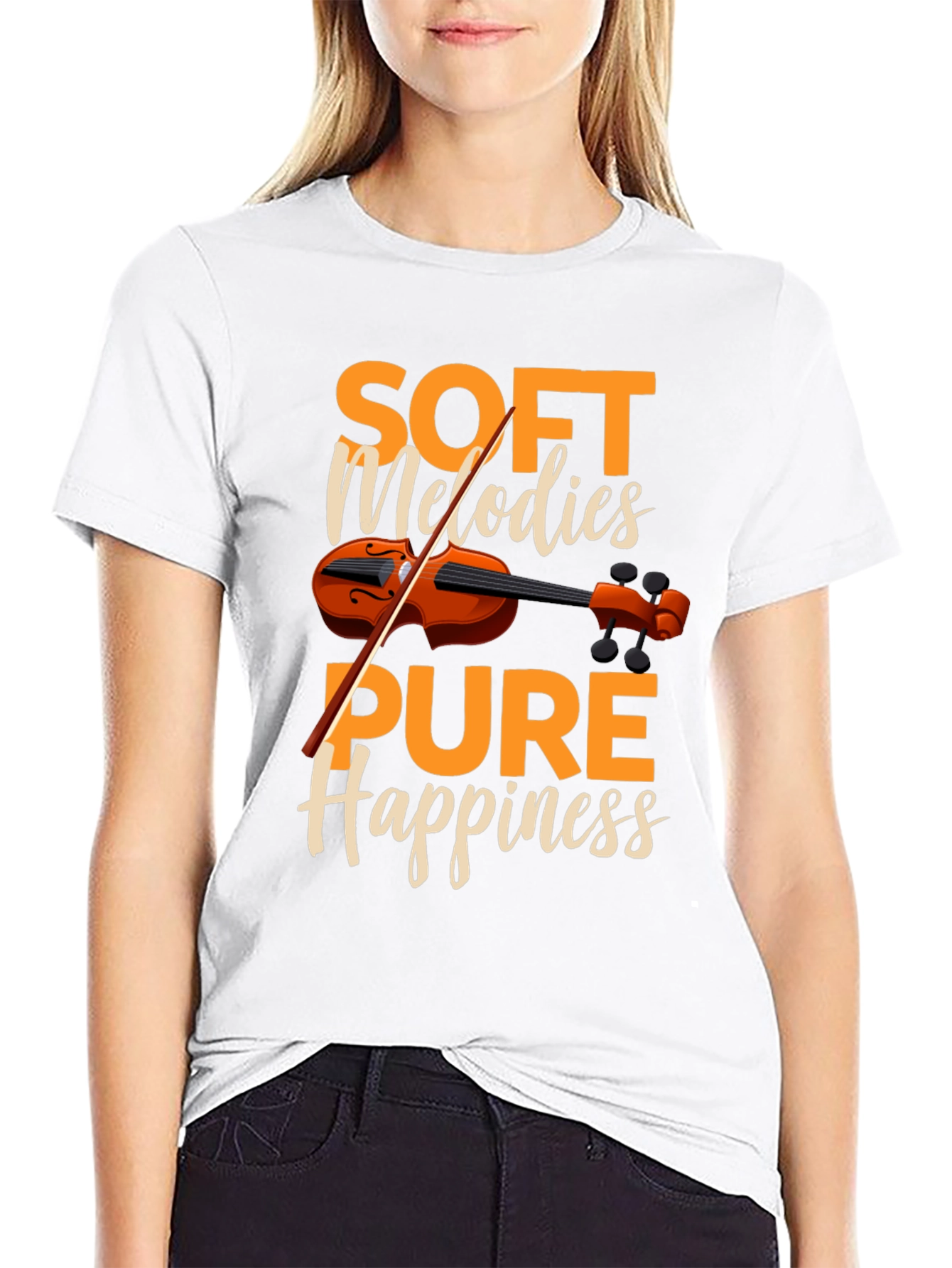 Soft Melodies Pure Happiness Graphic Tee