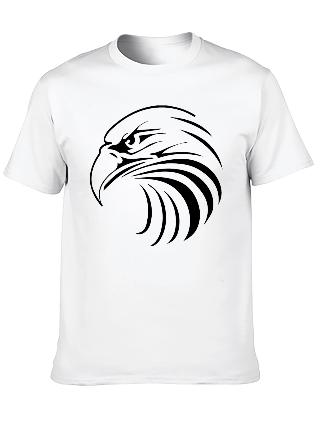 Bold Eagle Graphic Black T-Shirt