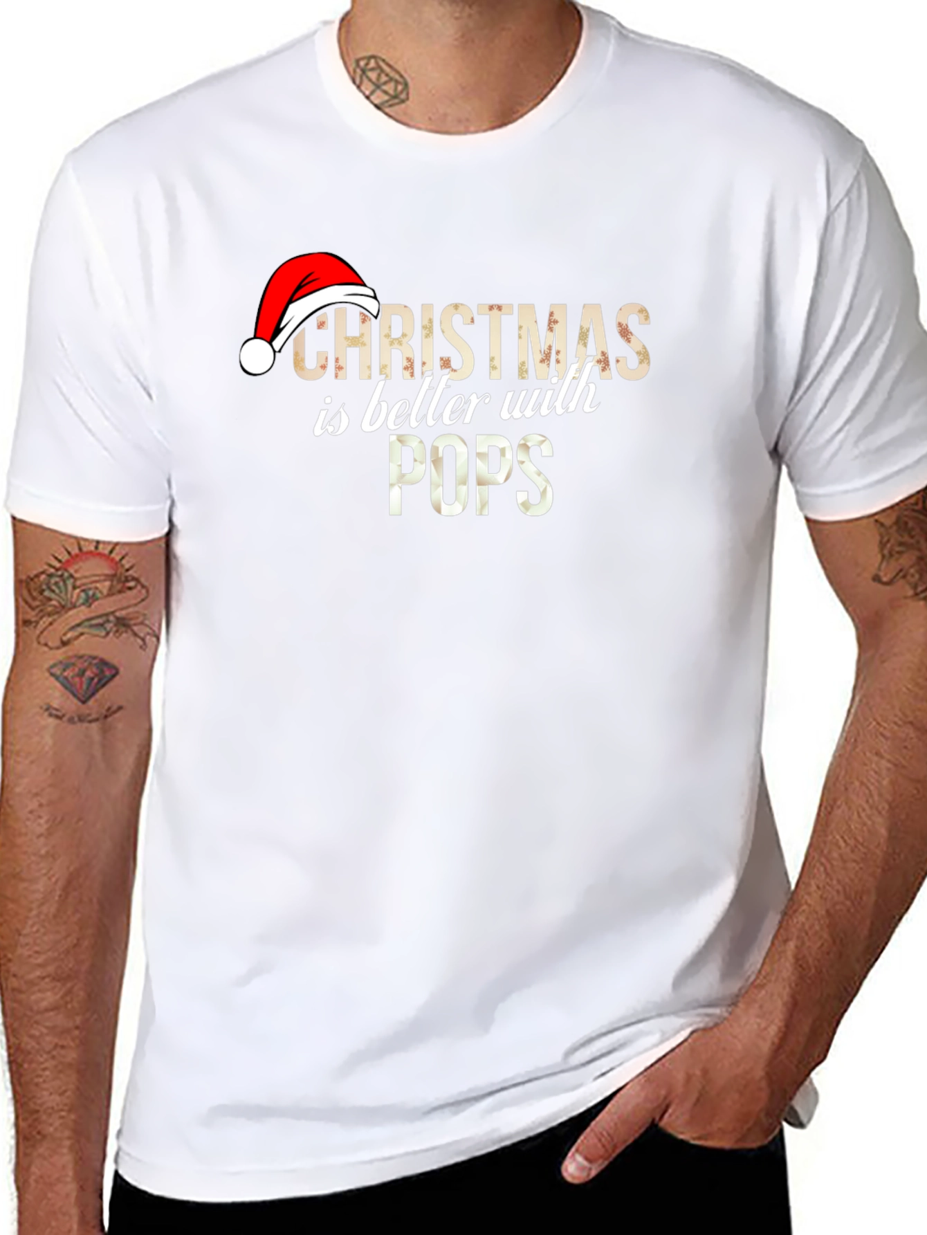 Christmas With Pops Holiday T-Shirt