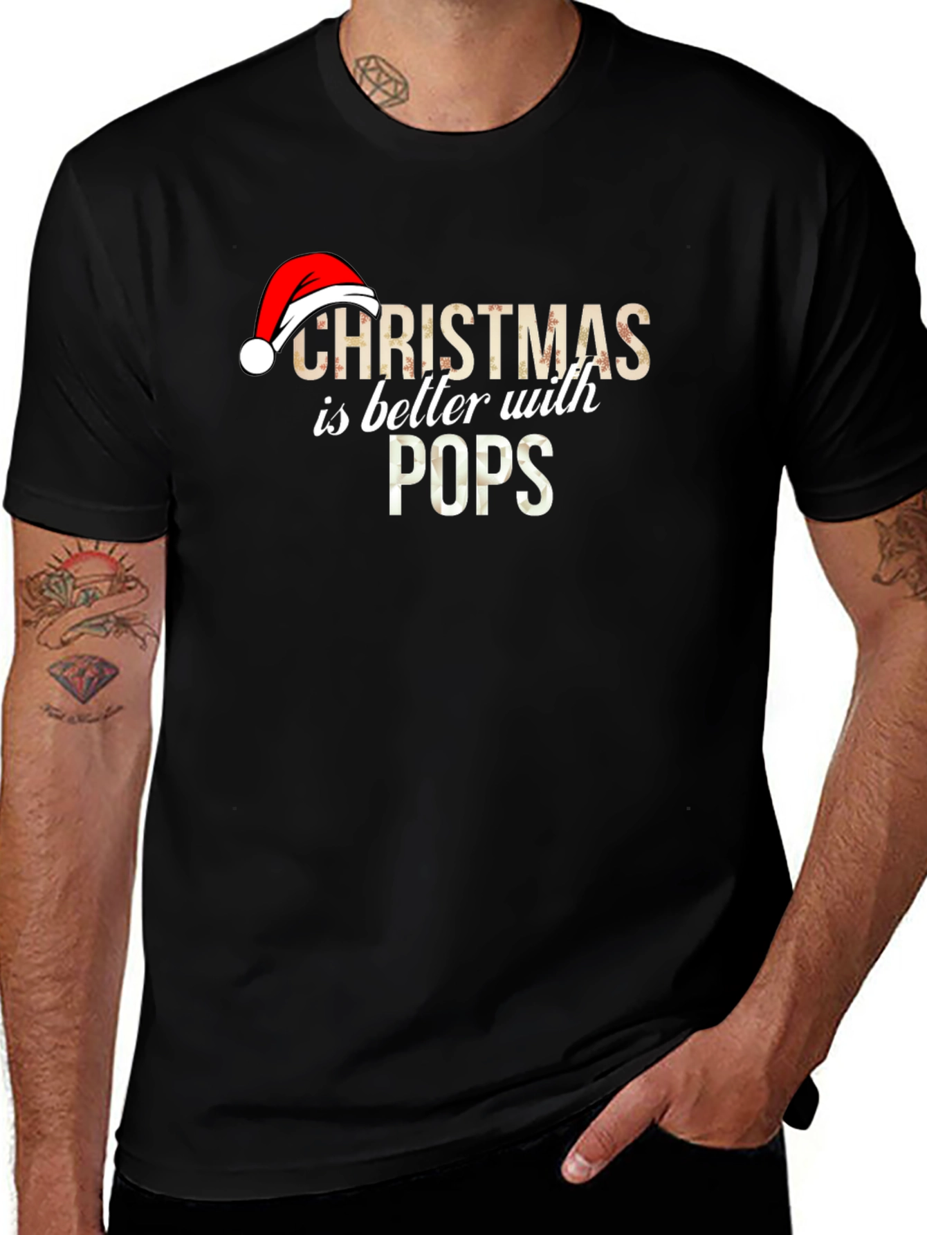 Christmas With Pops Holiday T-Shirt