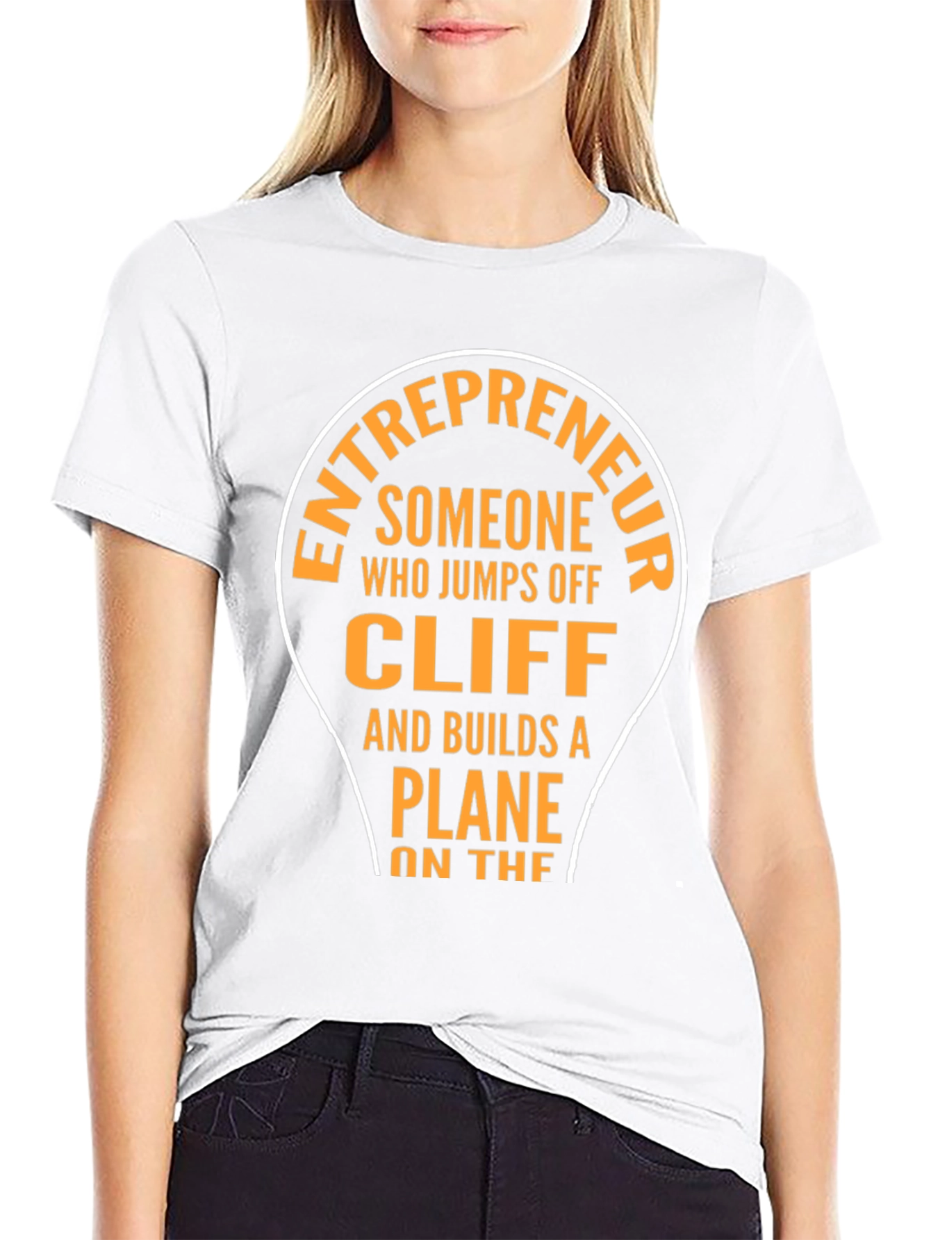 Entrepreneur T-Shirt - Cliff Jumper Plane Builder