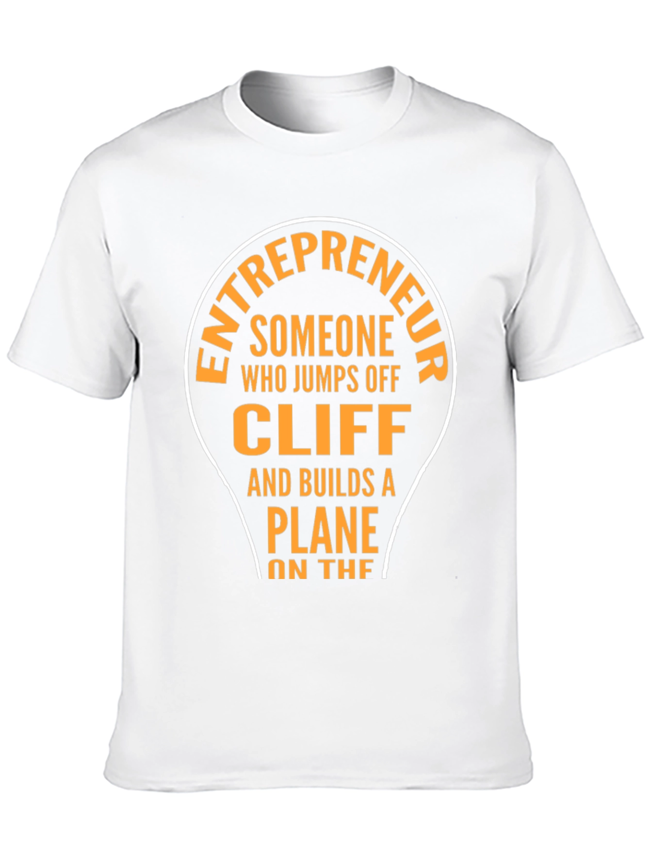 Entrepreneur T-Shirt - Cliff Jumper Plane Builder