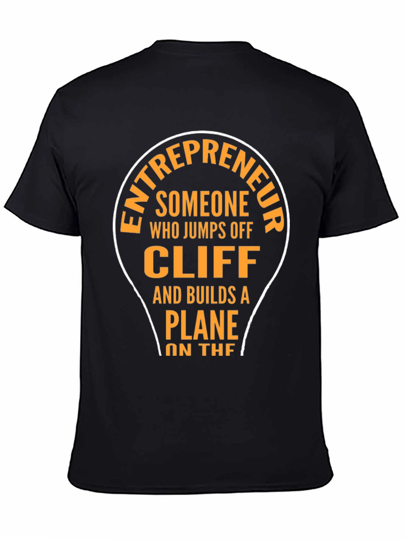 Entrepreneur T-Shirt - Cliff Jumper Plane Builder