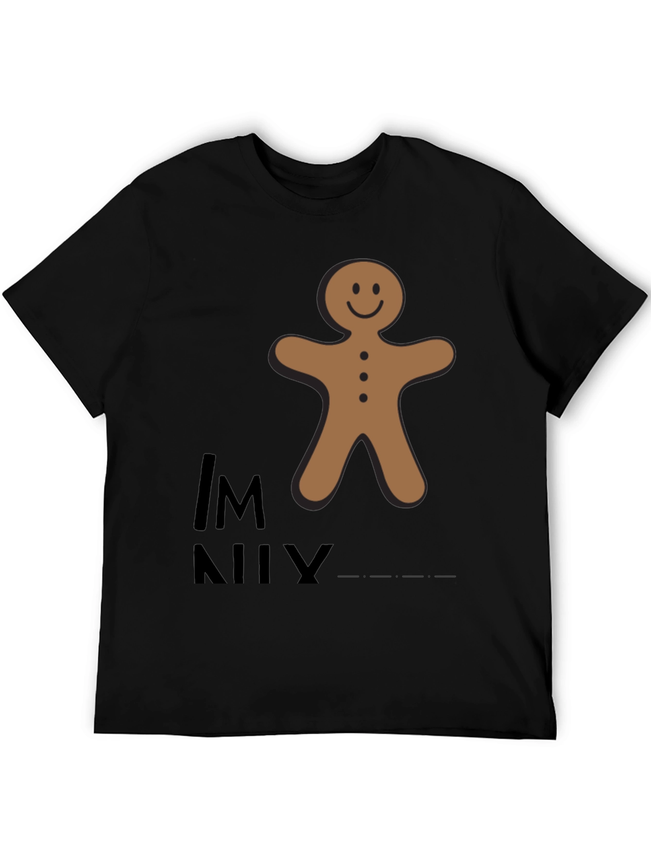 Gingerbread Man T-Shirt - Funny Christmas Holiday Tee