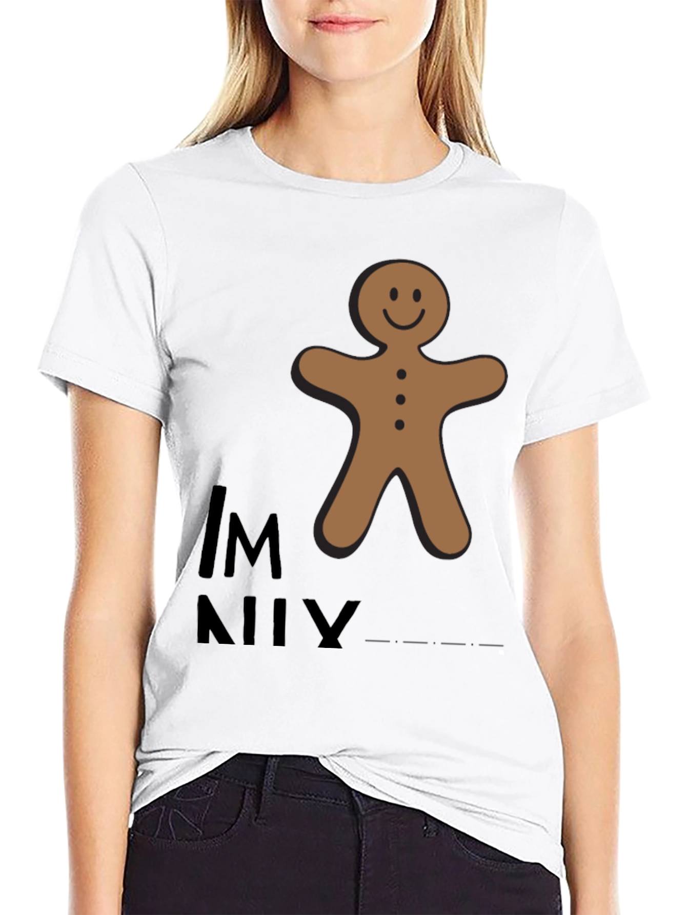 Gingerbread Man T-Shirt - Funny Christmas Holiday Tee