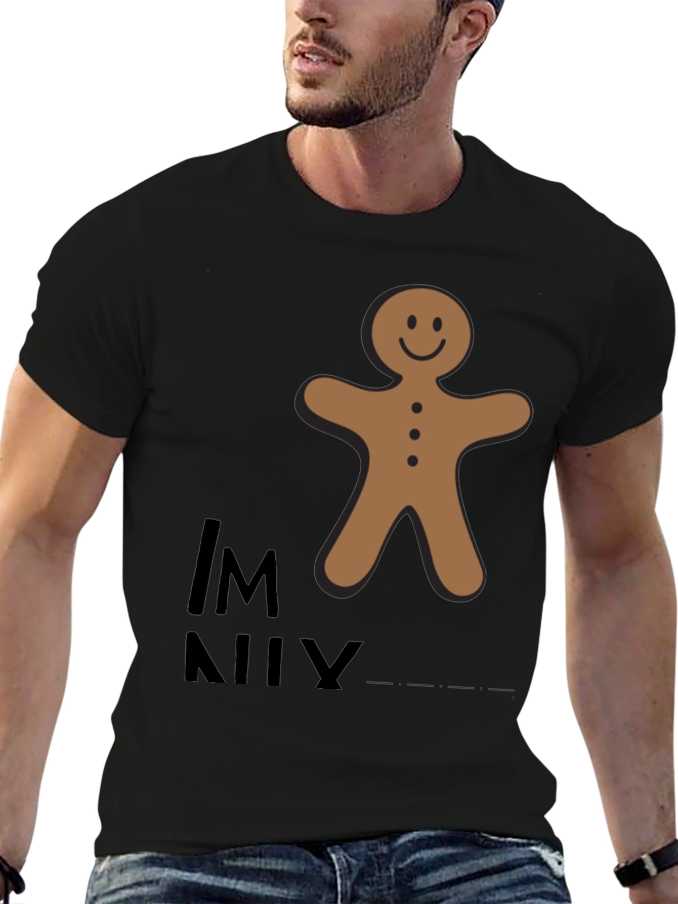 Gingerbread Man T-Shirt - Funny Christmas Holiday Tee